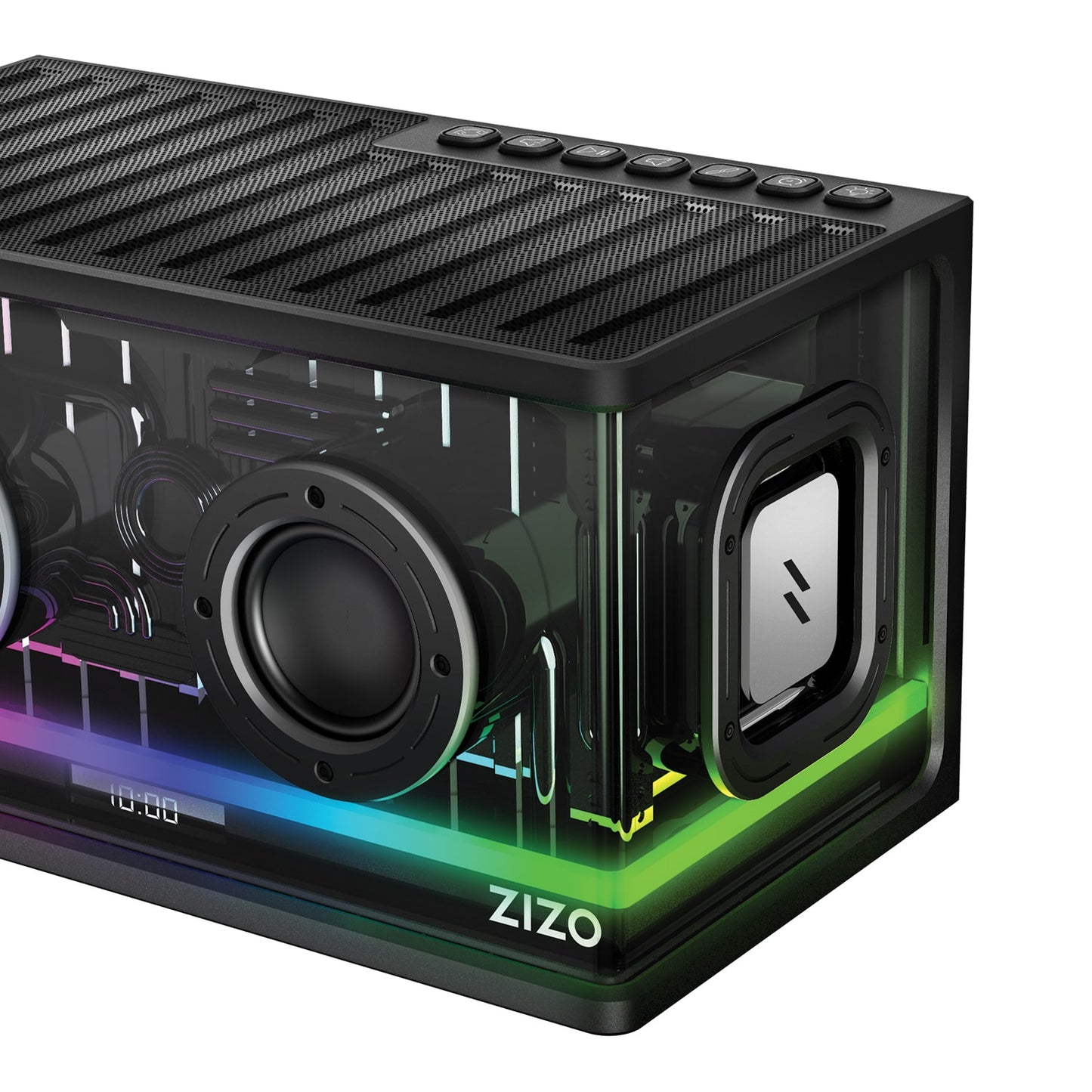 ZIZO Retro Crystal LED 80W Wireless Speaker