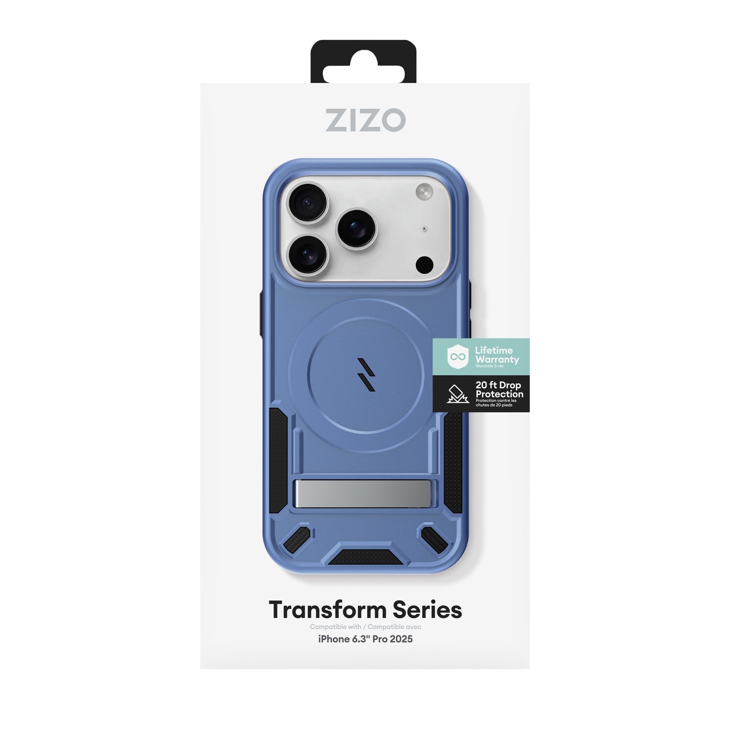 ZIZO TRANSFORM Series iPhone 17 Pro MagSafe Case - Blue