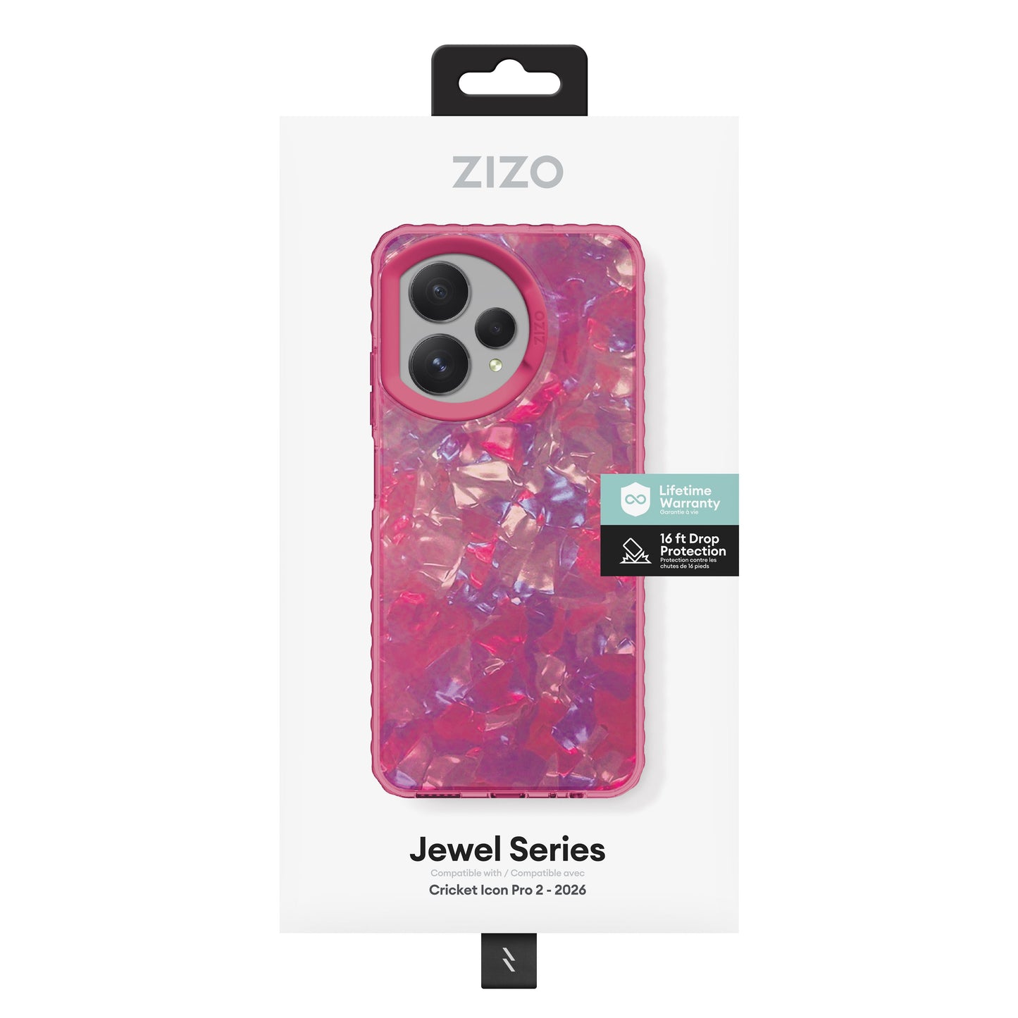ZIZO JEWEL Series Cricket Icon Pro - 2026 Case - Blossom - ZIZO Wireless