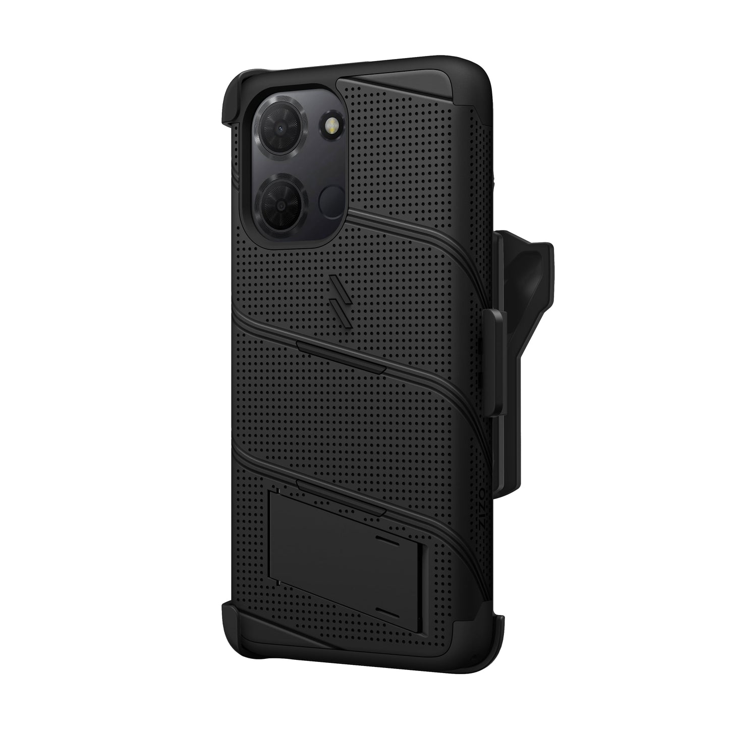 ZIZO BOLT Bundle TCL K33 5G Case with Tempered Glass