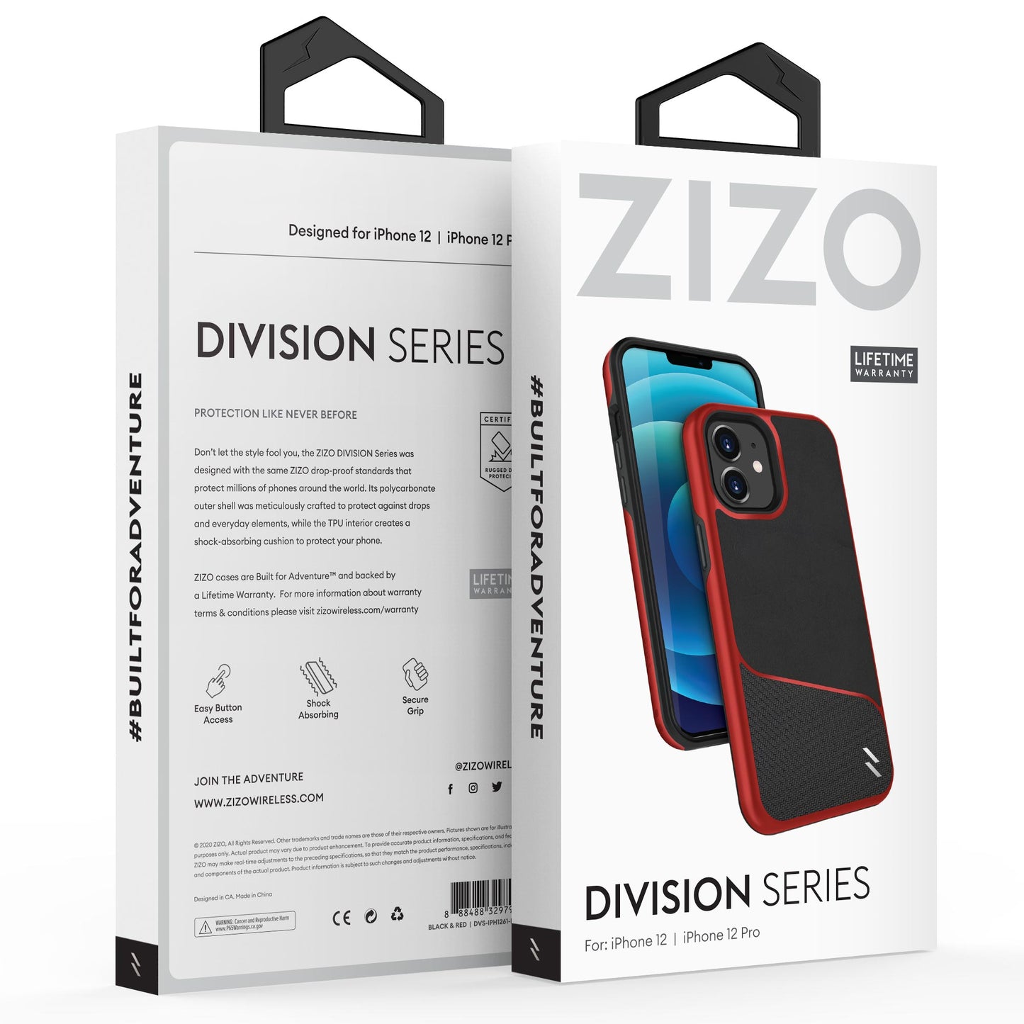 ZIZO DIVISION Series iPhone 12 / iPhone 12 Pro Case