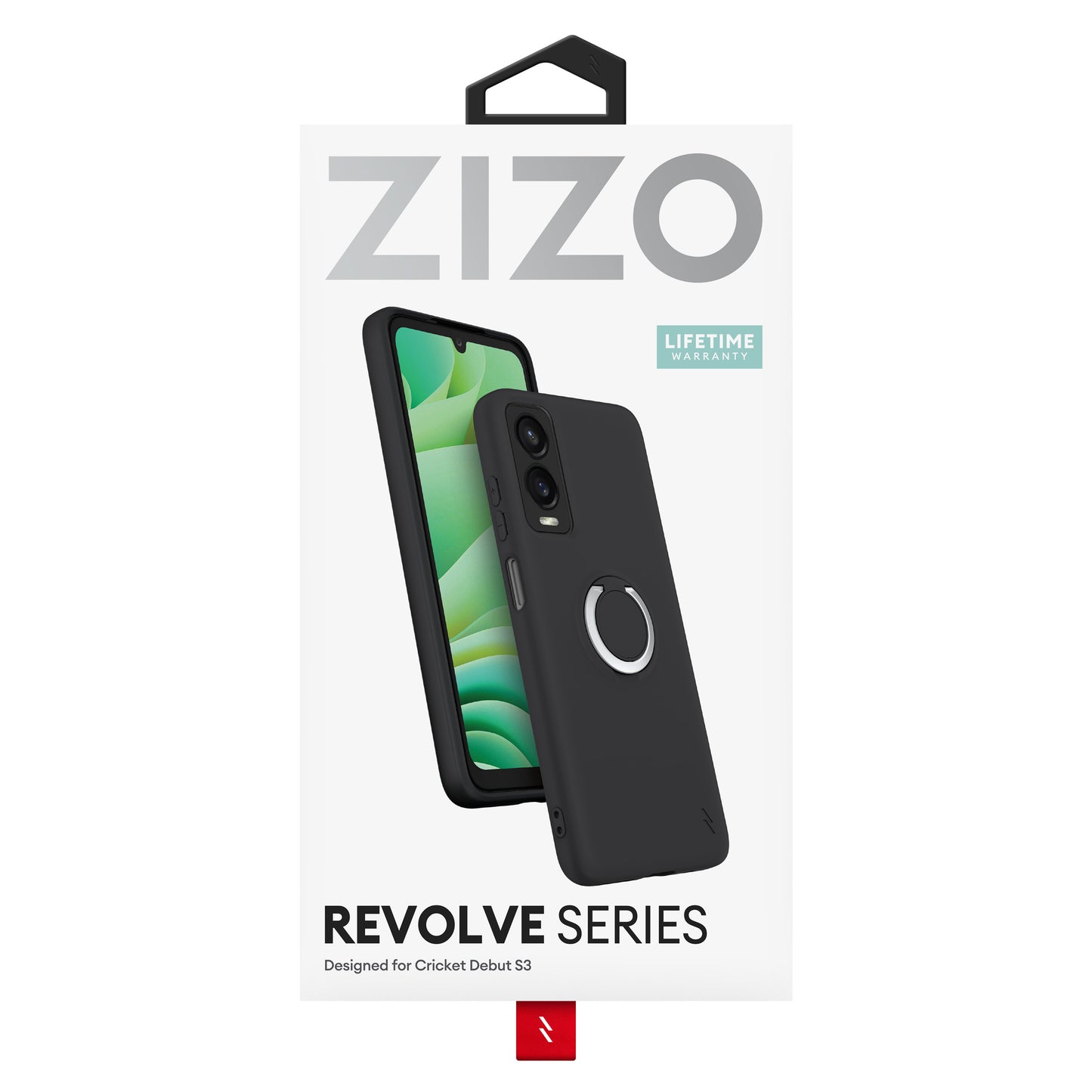 ZIZO REVOLVE Series Cricket Debut S3 Case - Magnetic Black