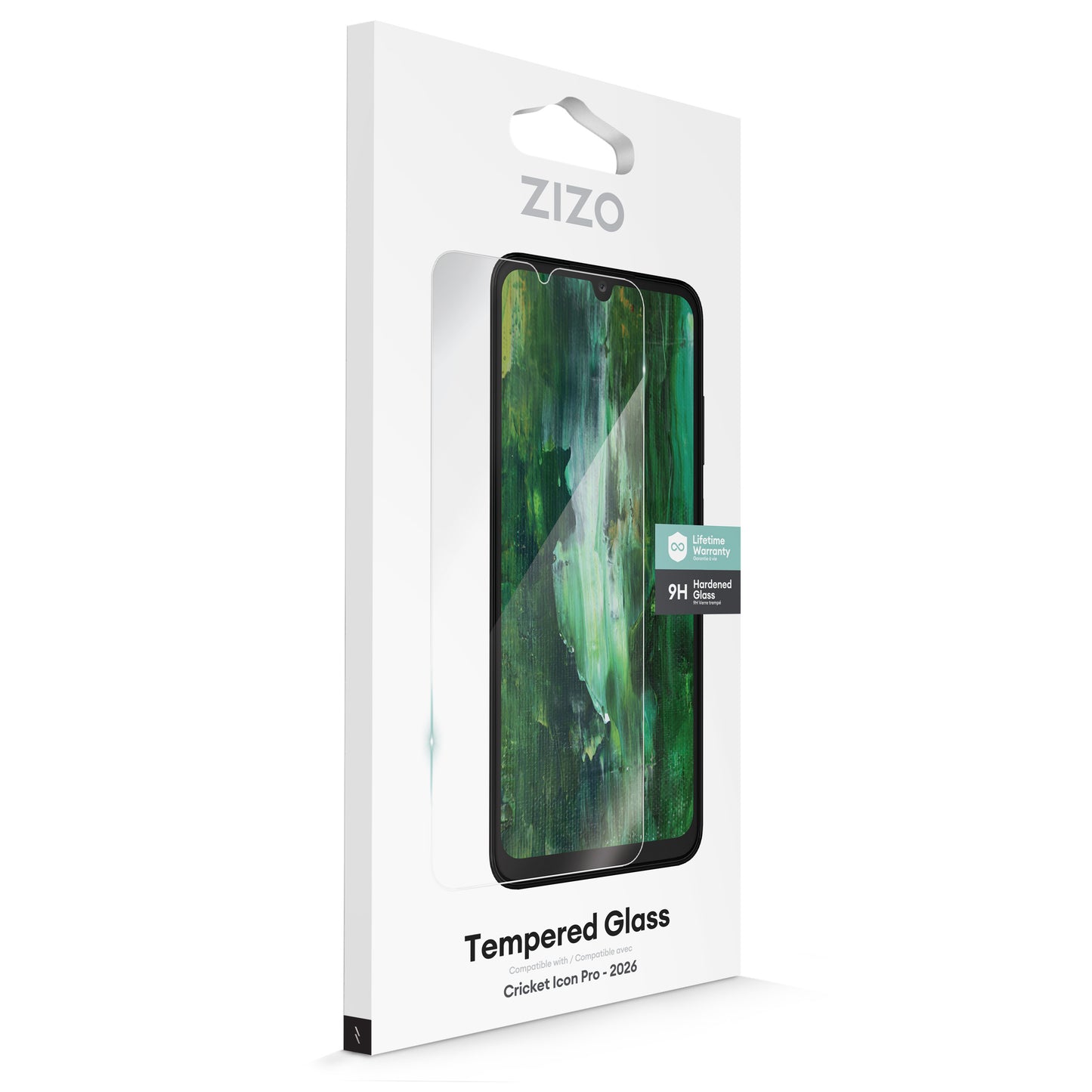 ZIZO TEMPERED GLASS Screen Protector for Cricket Icon Pro - 2026