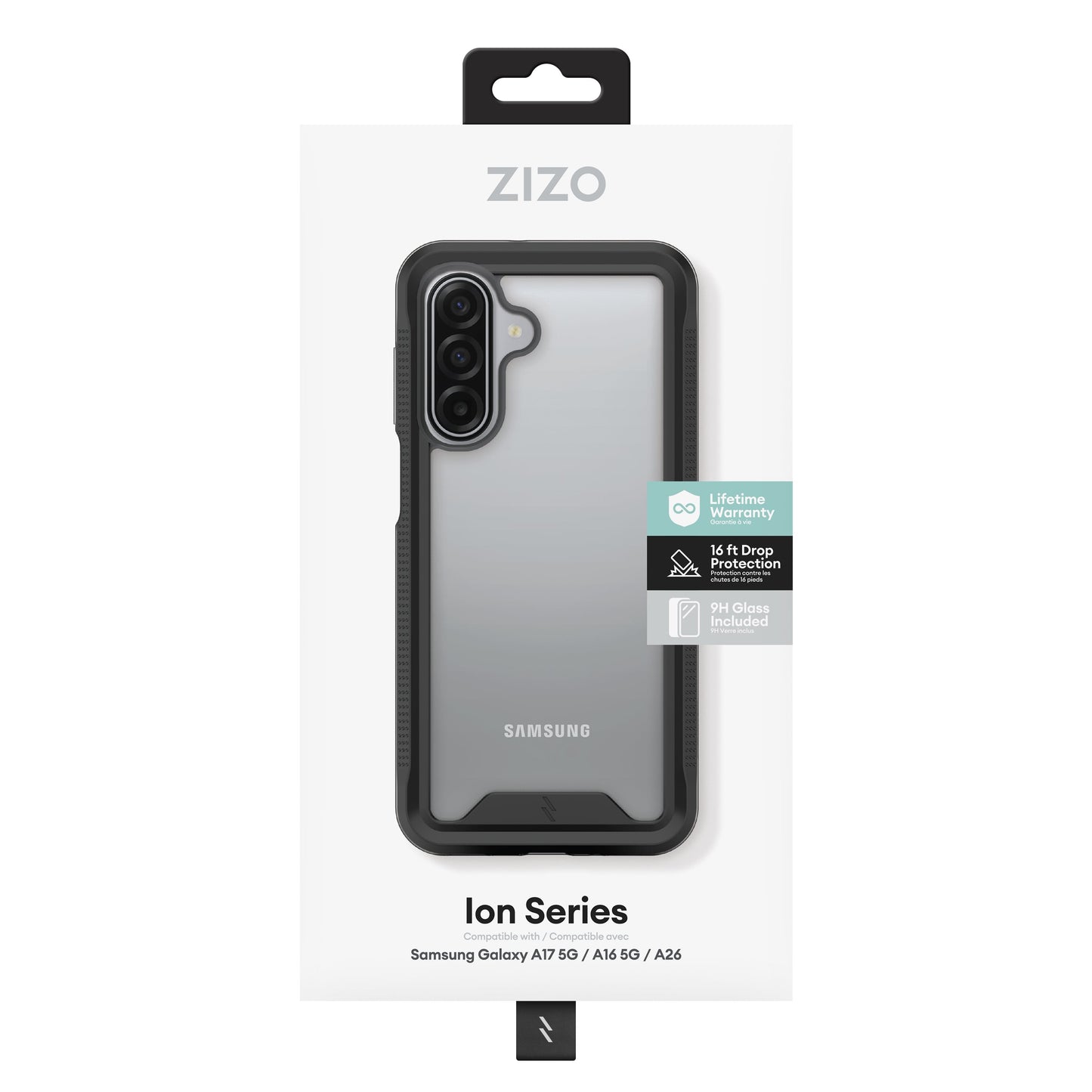 ZIZO ION Series Galaxy A17 / A16 / A26 Case - Black