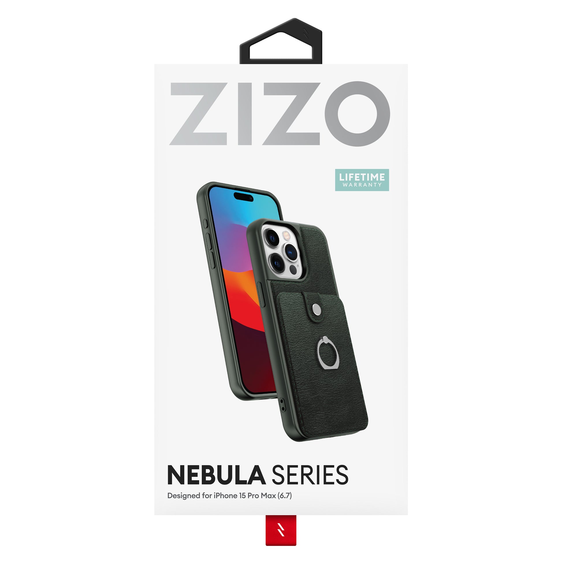ZIZO Nebula Series iPhone 15 Pro Max Case - Forest Green - ZIZO Wireless