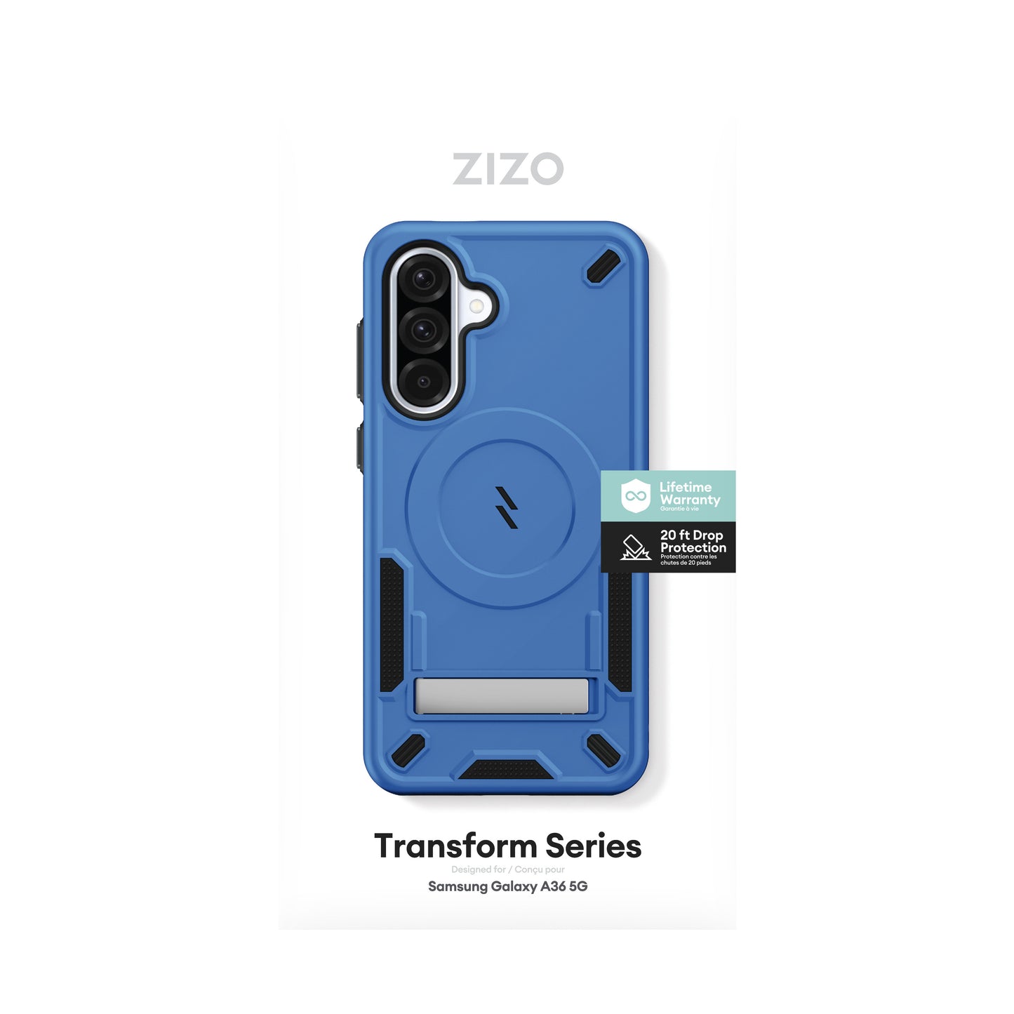 ZIZO TRANSFORM Series Galaxy A36 5G Case - Blue - ZIZO Wireless