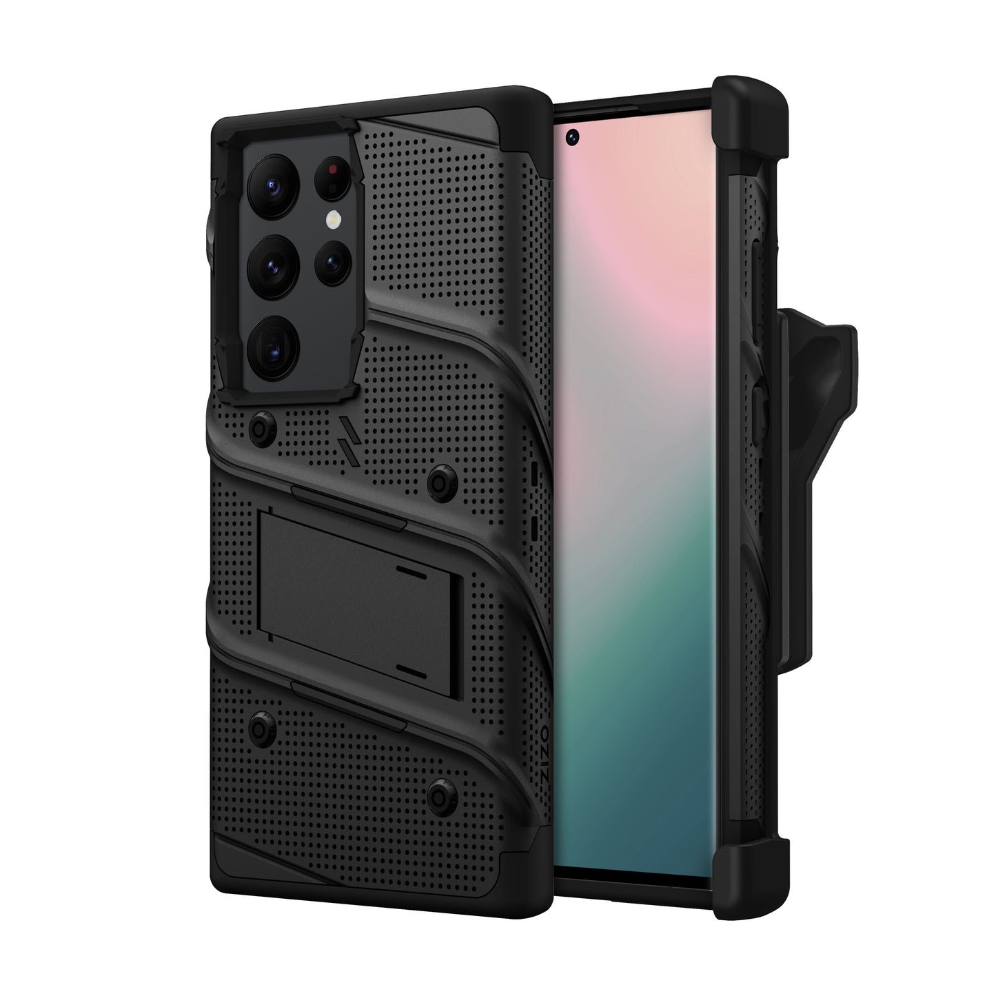 ZIZO BOLT Bundle Galaxy S24 Ultra Case with Tempered Glass