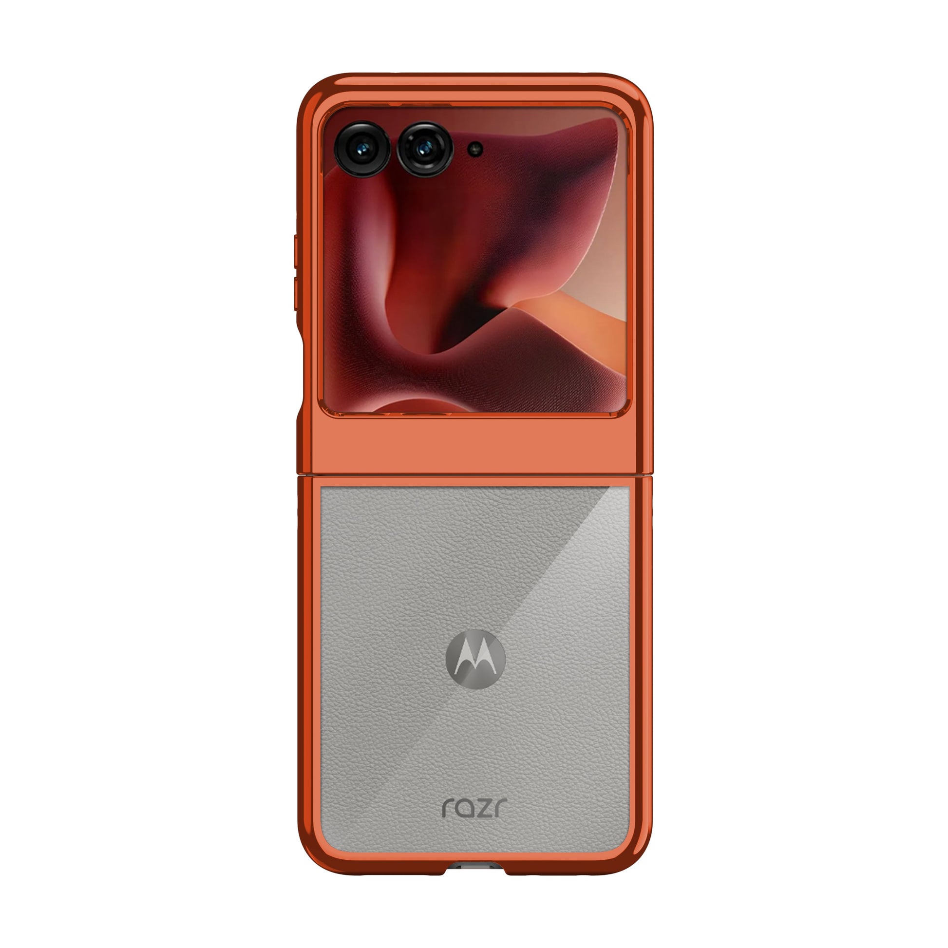 ZIZO REFINE Series moto razr (2025) Case - Orange - ZIZO Wireless