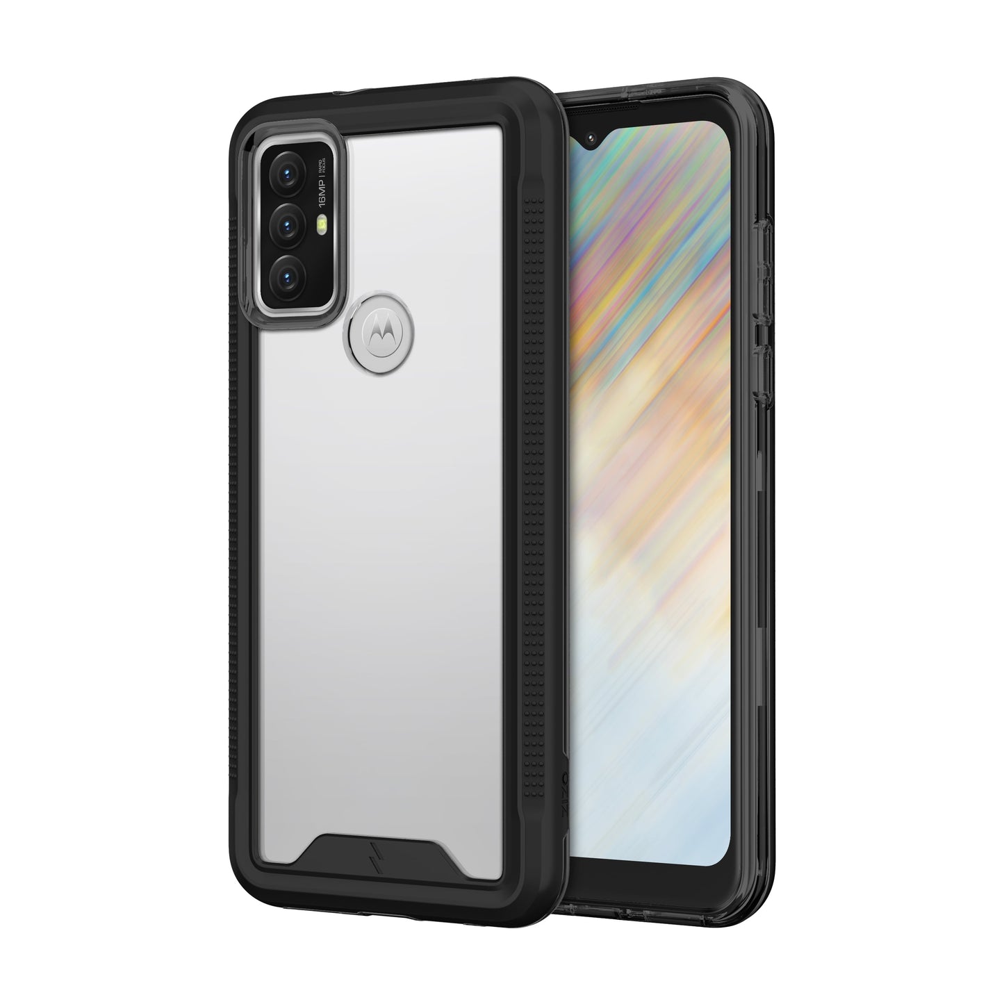 ZIZO ION Series moto g play (2023) Case with Tempered Glass