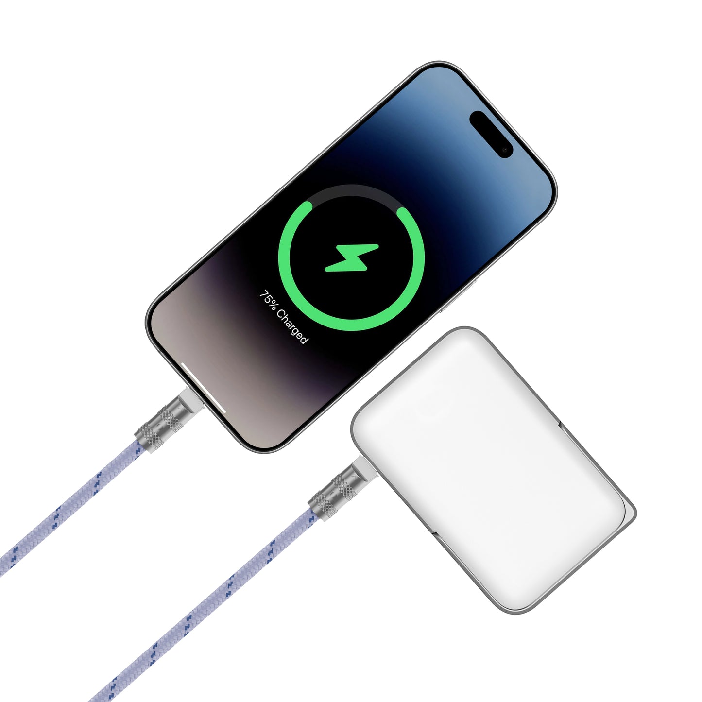 ZIZO PowerVault Link+ Lanyard USB-C Cable - Lilac