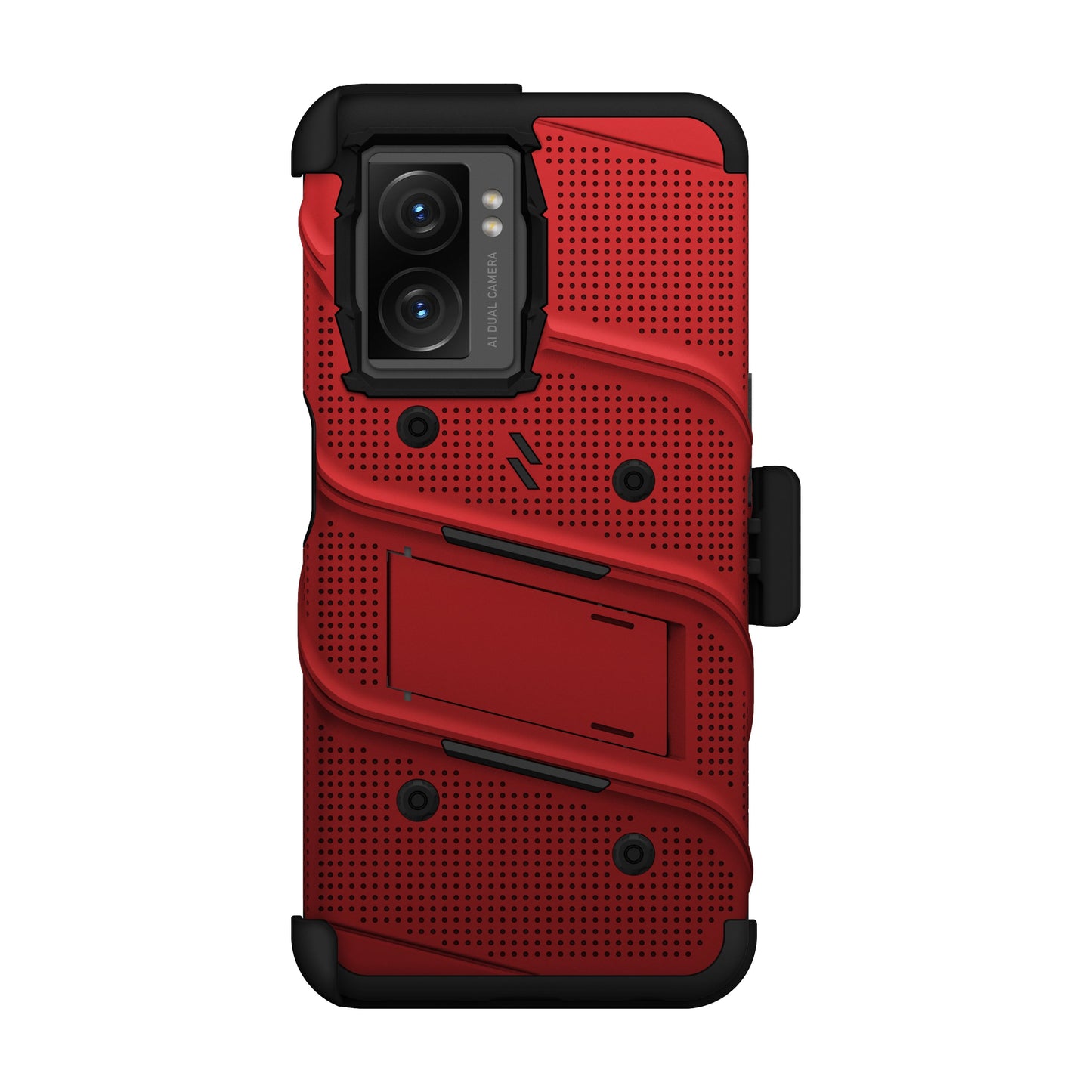 ZIZO BOLT Bundle OnePlus Nord N300 5G Case - Red - ZIZO Wireless