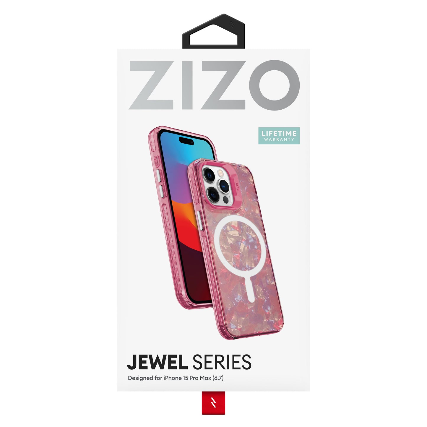 ZIZO JEWEL Series iPhone 15 Pro Max MagSafe Case - Blossom - ZIZO Wireless