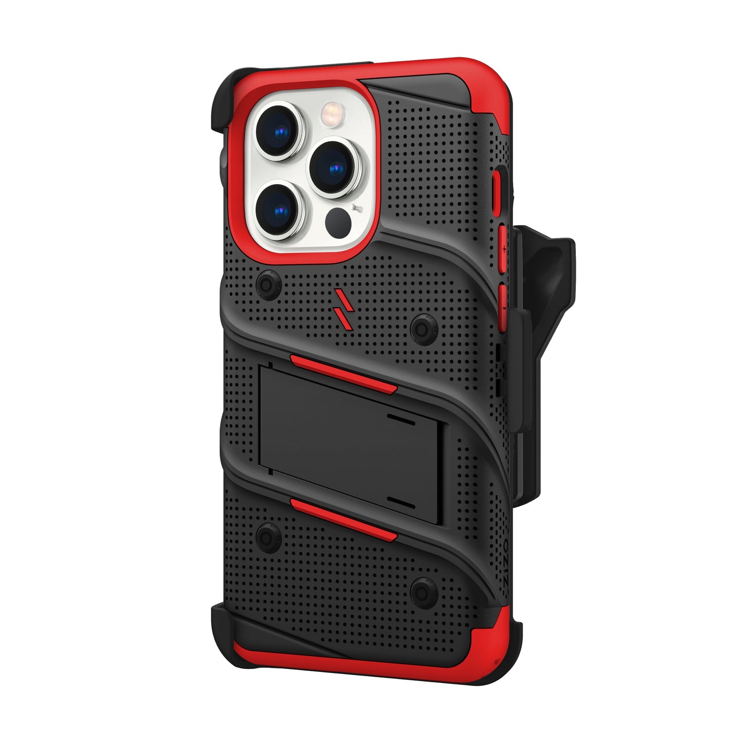 ZIZO BOLT Bundle iPhone 15 Pro Case with Tempered Glass