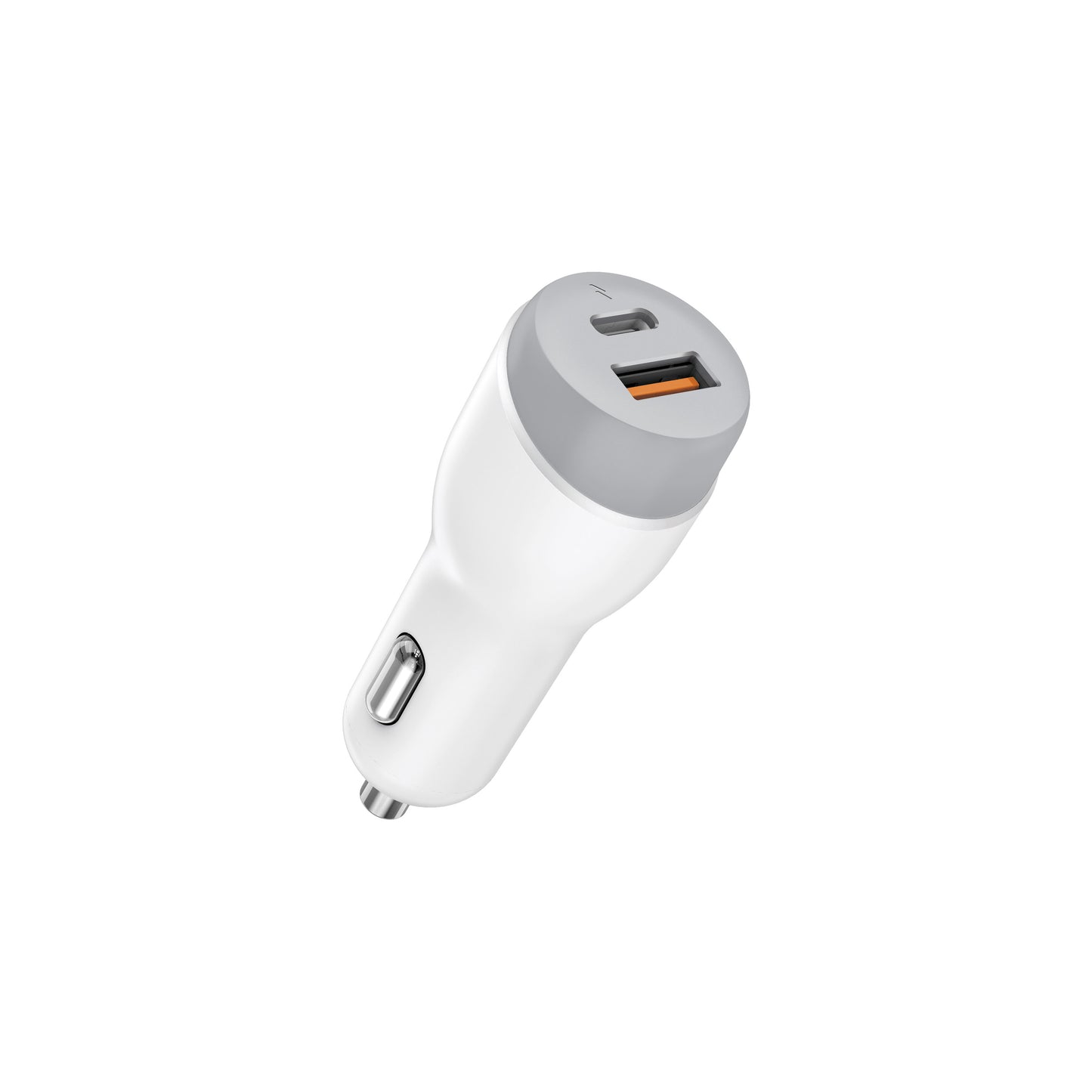 ZIZO PowerVault 30W Dual Port Car Charger Bundle + Lightning to USB-C Cable + USB-A Adapter