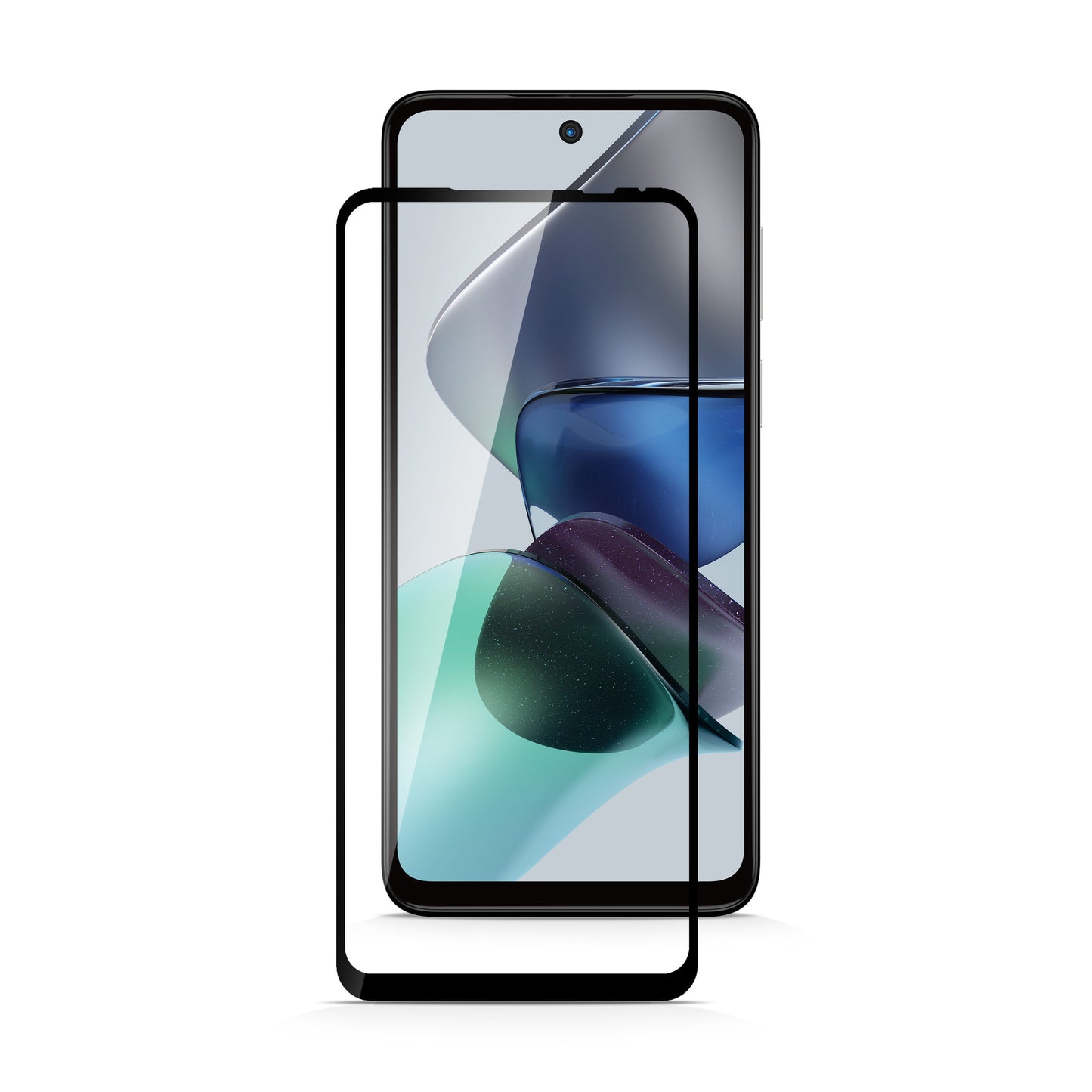 ZIZO TEMPERED GLASS Screen Protector for moto g 5G (2023) - Black - ZIZO Wireless