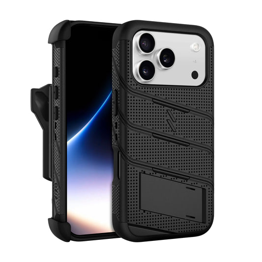 ZIZO BOLT MagSafe Series iPhone 18 Pro Rugged MagSafe Case with Holster