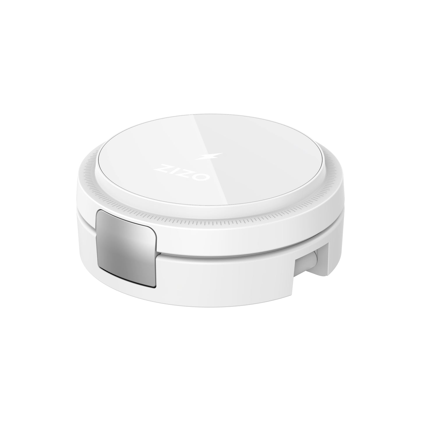 ZIZO PowerVault Fold Pro 3-in-1 MagSafe Charging Station with Adjustable Stand - Silver