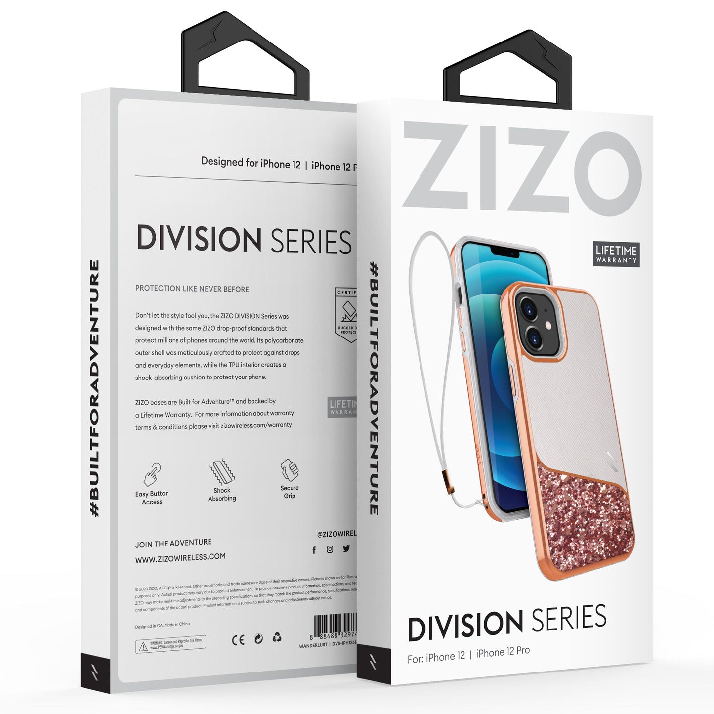 ZIZO DIVISION Series iPhone 12 / iPhone 12 Pro Case