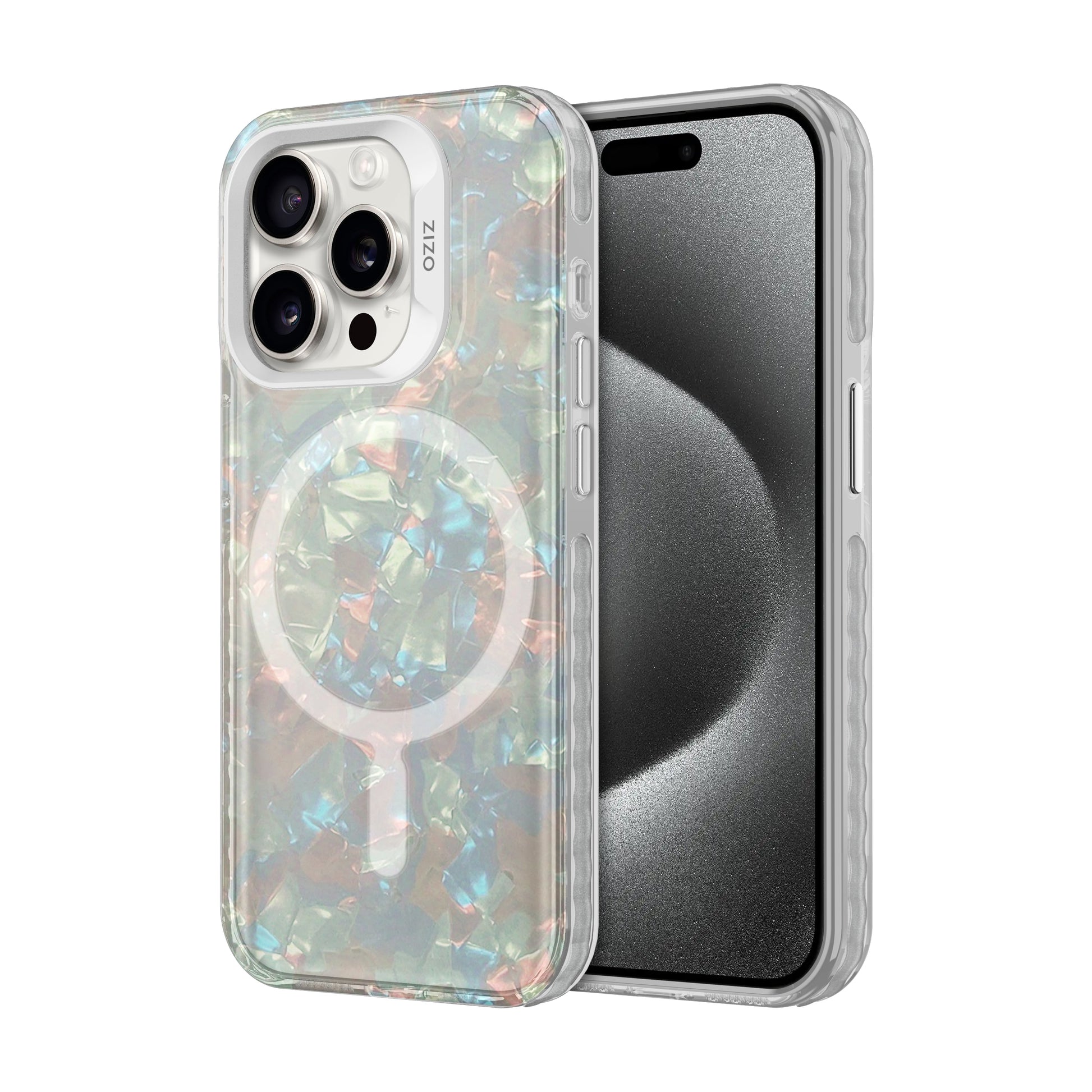 ZIZO JEWEL Series iPhone 15 Pro MagSafe Case - Opal - ZIZO Wireless