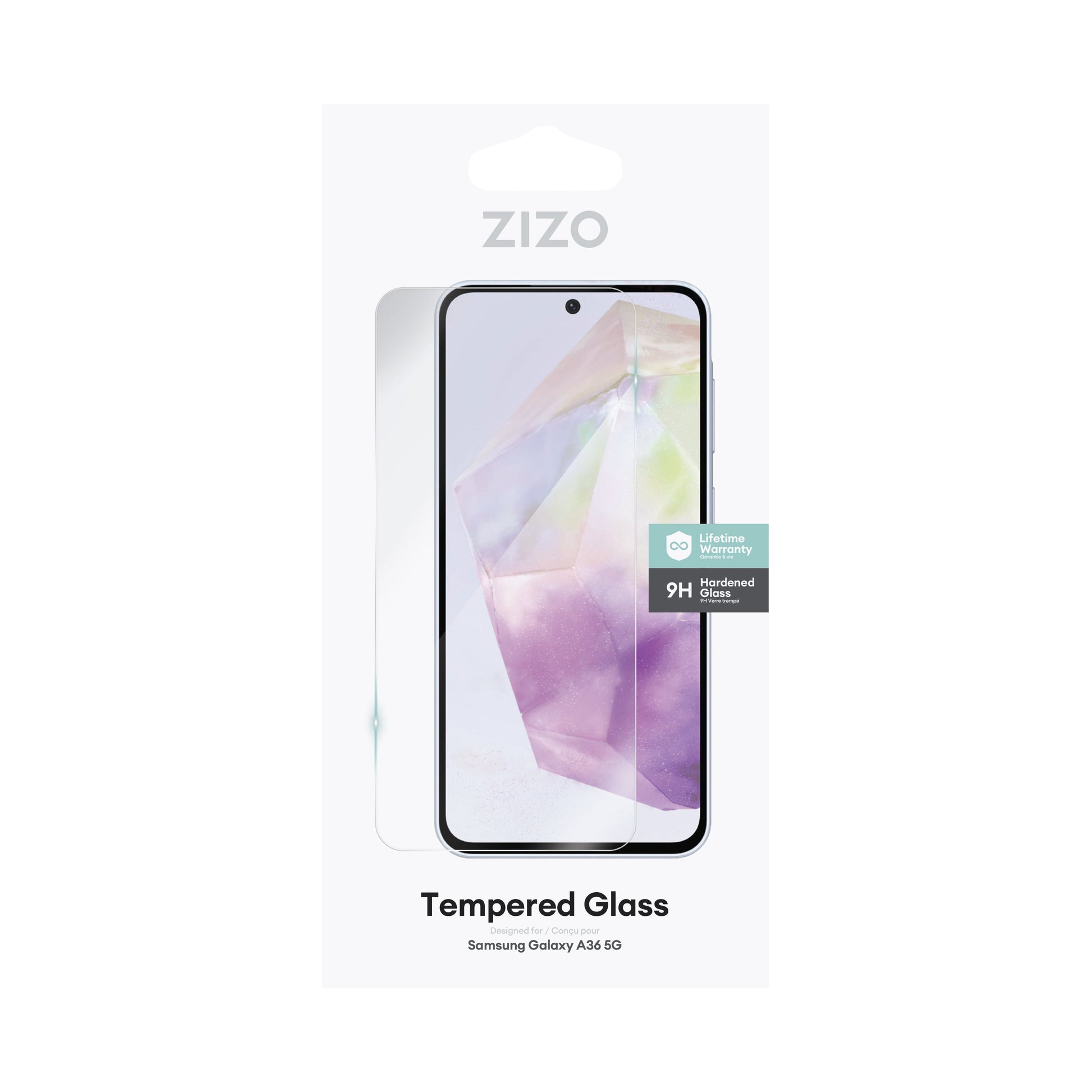 ZIZO TEMPERED GLASS Screen Protector for Galaxy A36 5G - Clear - ZIZO Wireless