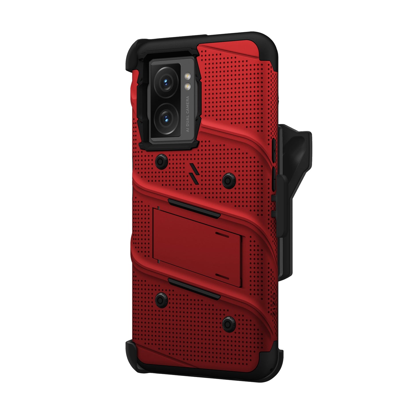 ZIZO BOLT Bundle OnePlus Nord N300 5G Case - Red - ZIZO Wireless