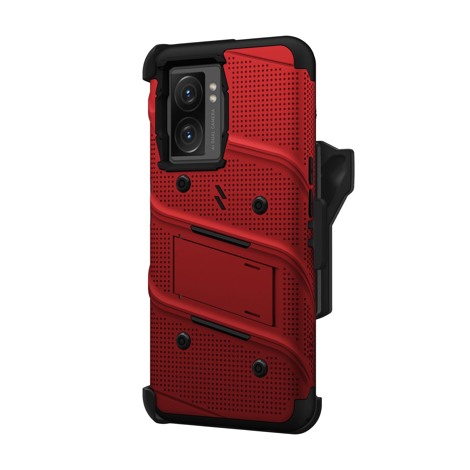 ZIZO BOLT Bundle OnePlus Nord N300 5G Case - Red - ZIZO Wireless