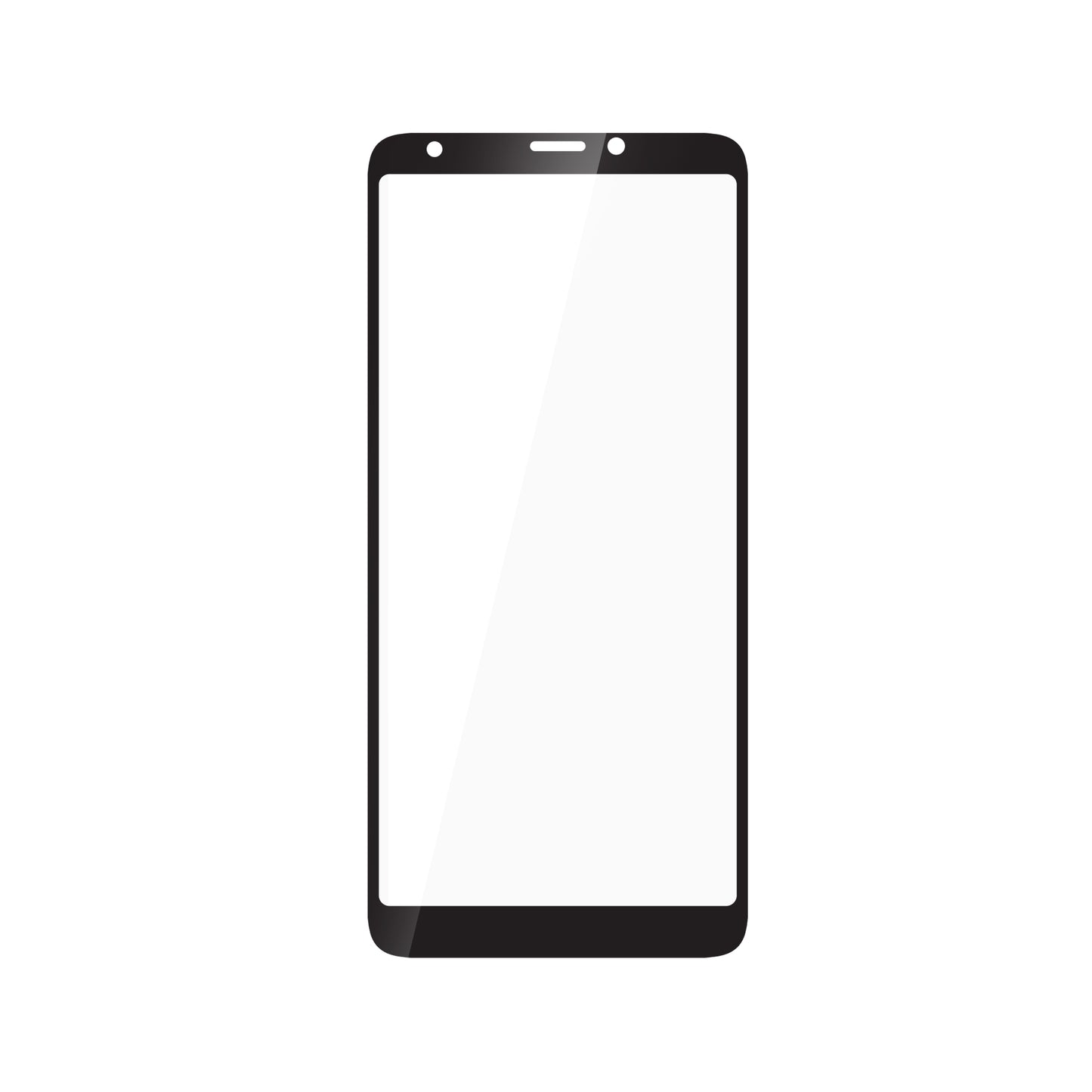 ZIZO TEMPERED GLASS Screen Protector for Cricket Vision Plus - ZIZO Wireless