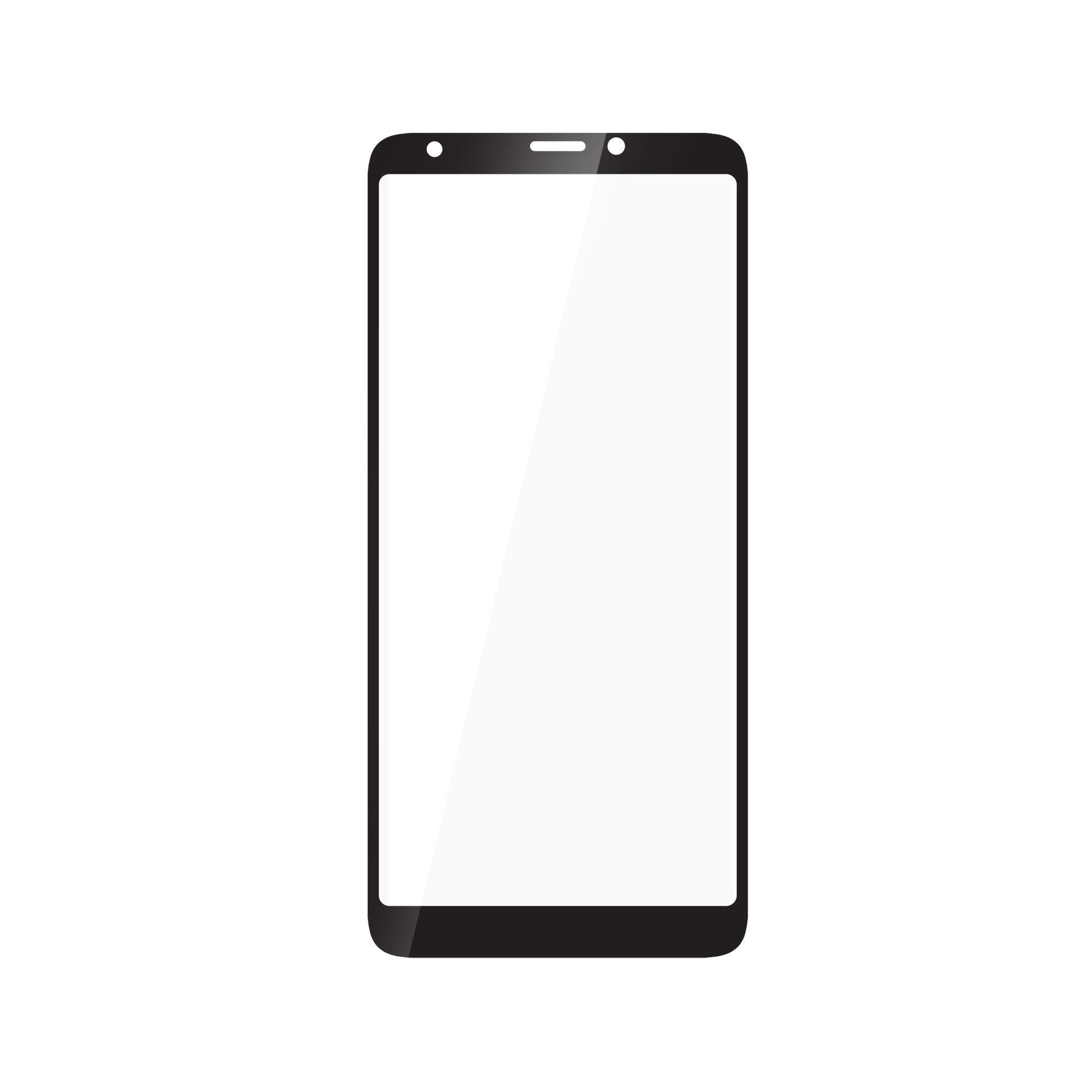 ZIZO TEMPERED GLASS Screen Protector for Cricket Vision Plus - ZIZO Wireless