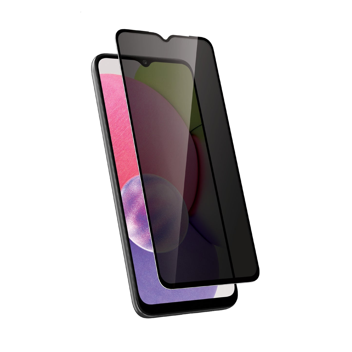 ZIZO PRIVACY Tempered Glass Screen Protector for Galaxy A03s - Privacy - ZIZO Wireless
