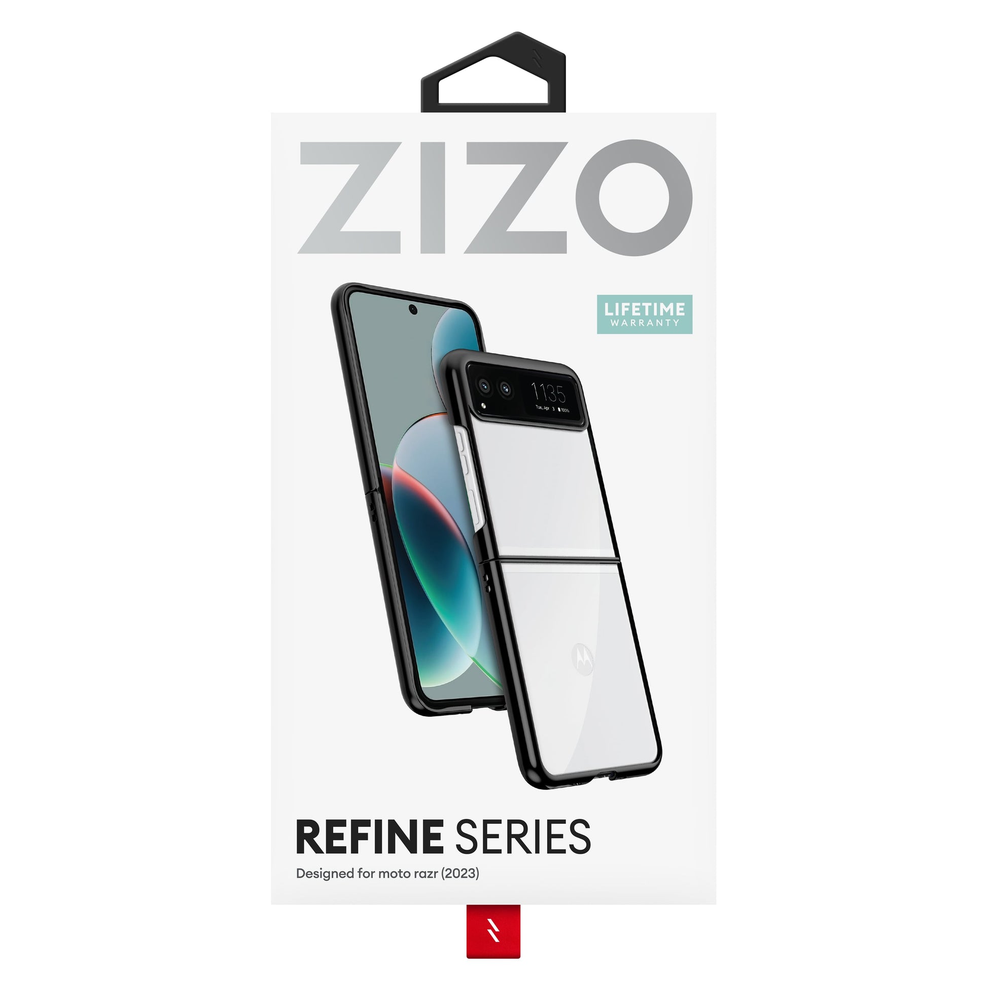 ZIZO REFINE Series moto razr 2023 Case - Black - ZIZO Wireless
