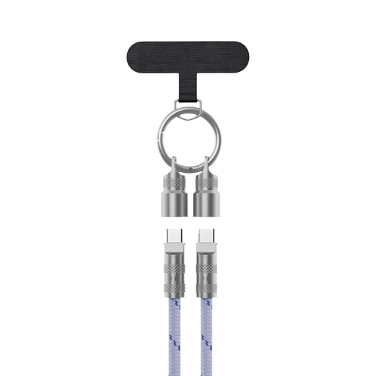 ZIZO PowerVault Link+ Lanyard USB-C Cable - Lilac