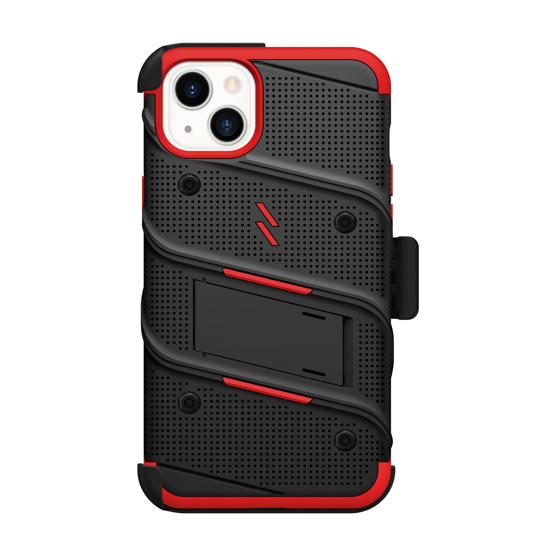 ZIZO BOLT Bundle iPhone 15 Plus Case - Red - ZIZO Wireless