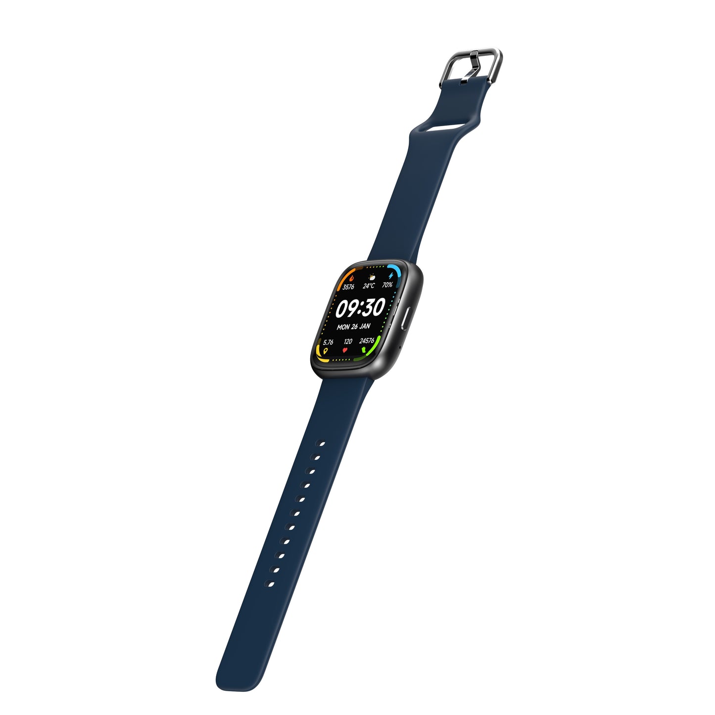 ZIZO TYME Flex Smart Watch - Black & Blue