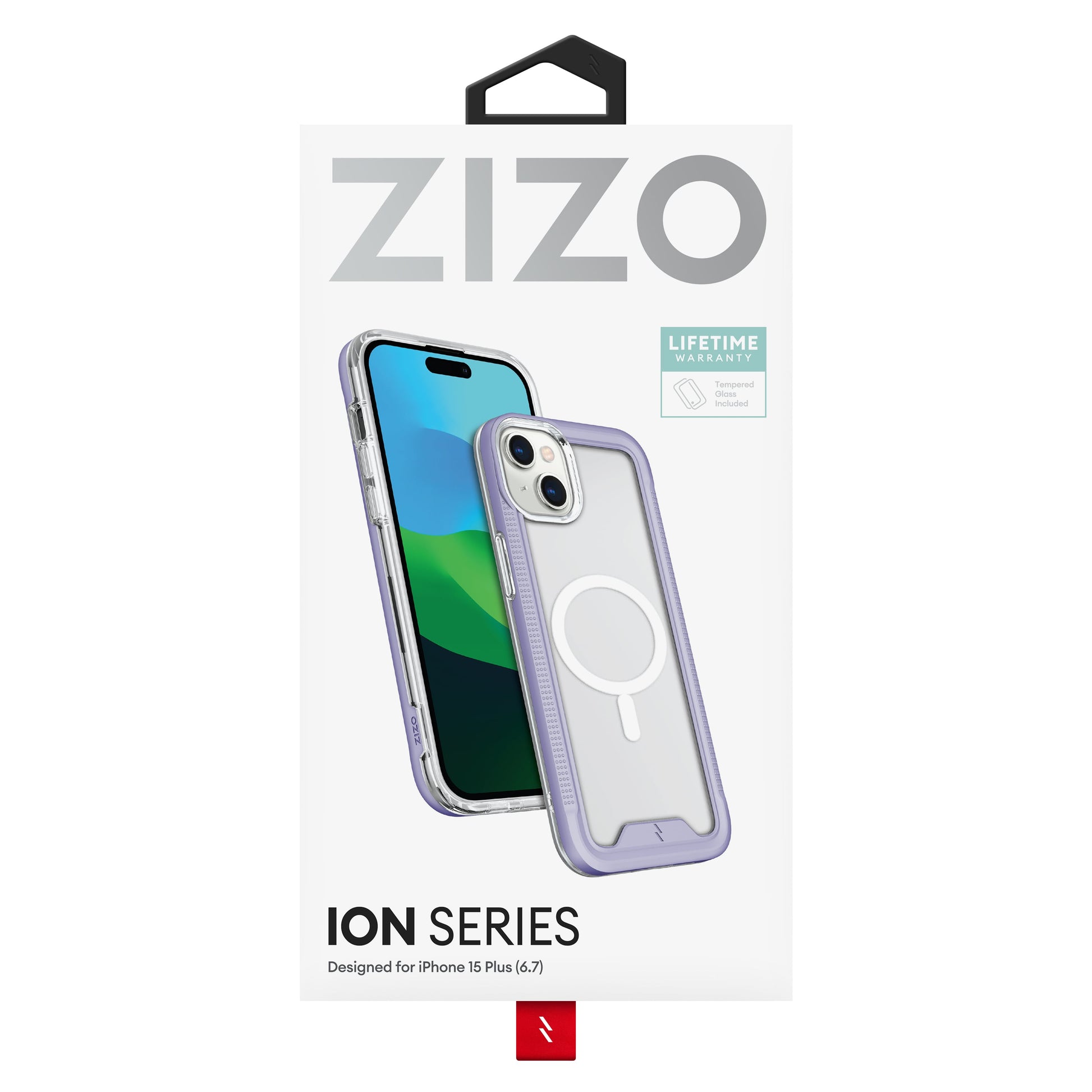 ZIZO ION Series with Magsafe iPhone 15 Plus Case - Purple - ZIZO Wireless