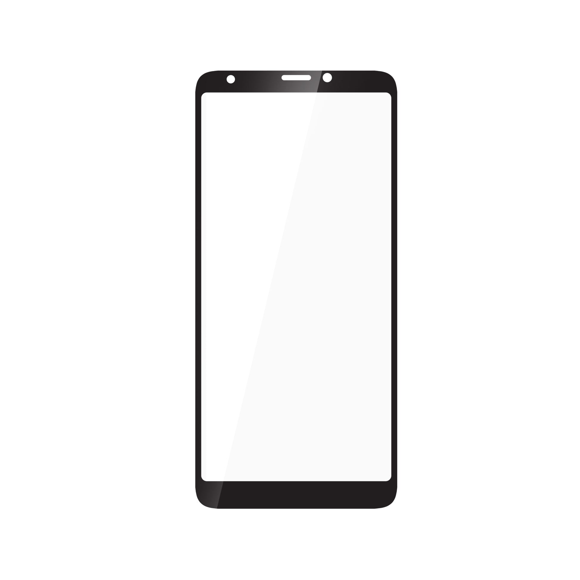 ZIZO TEMPERED GLASS Screen Protector for Cricket Vision Plus - ZIZO Wireless