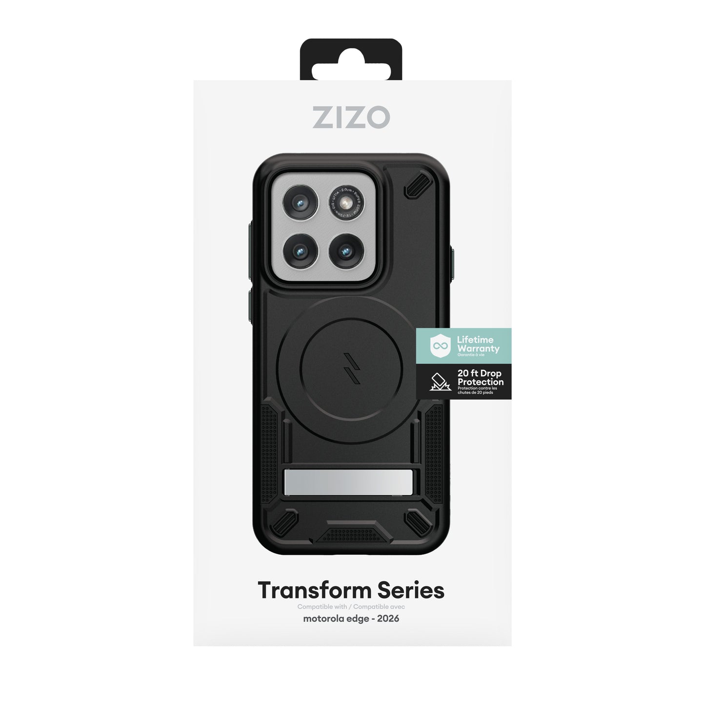 ZIZO TRANSFORM Series moto edge - 2026 Case