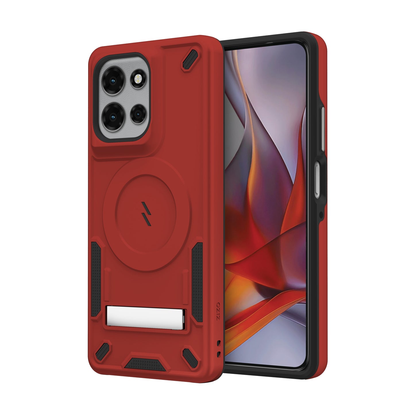 ZIZO TRANSFORM Series moto g power (2025) Case - Red
