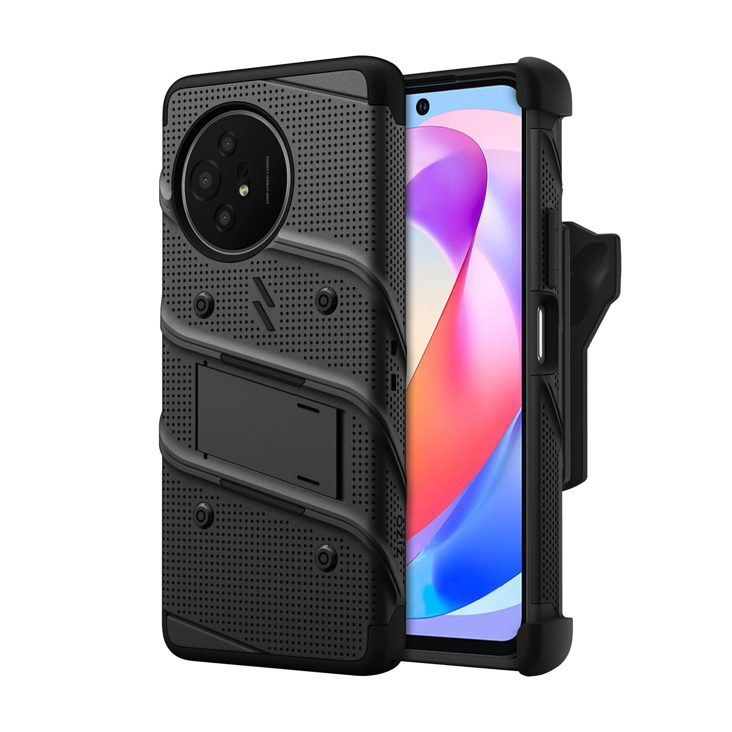 ZIZO BOLT Bundle TCL 50 XL 5G Case with Tempered Glass