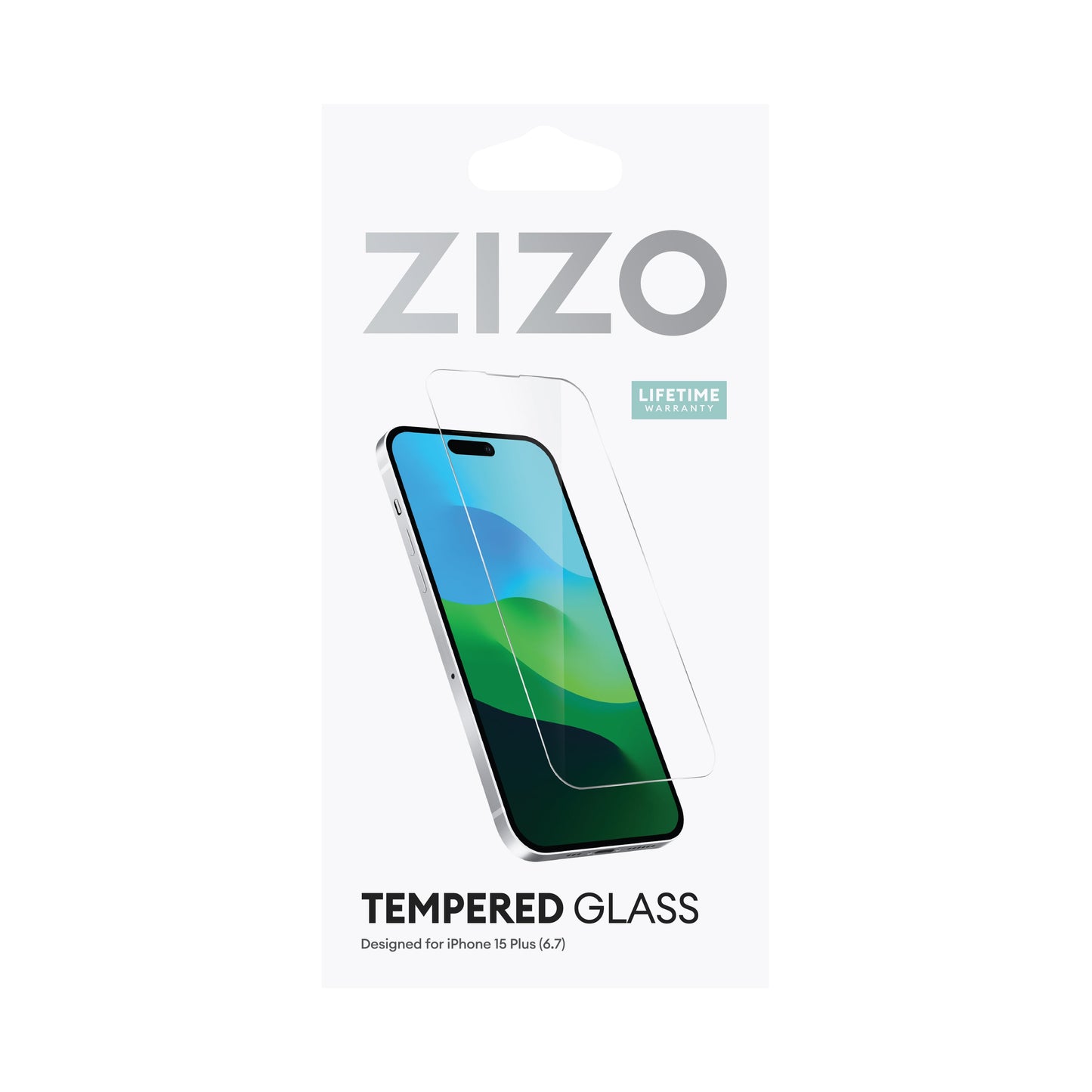 ZIZO TEMPERED GLASS Screen Protector for iPhone 15 Plus - Clear - ZIZO Wireless