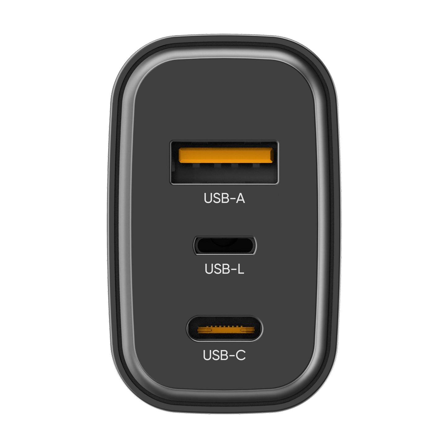 ZIZO PowerVault 30W USB-C + USB-A + Reverse Lightning Port Wall Charger - Black