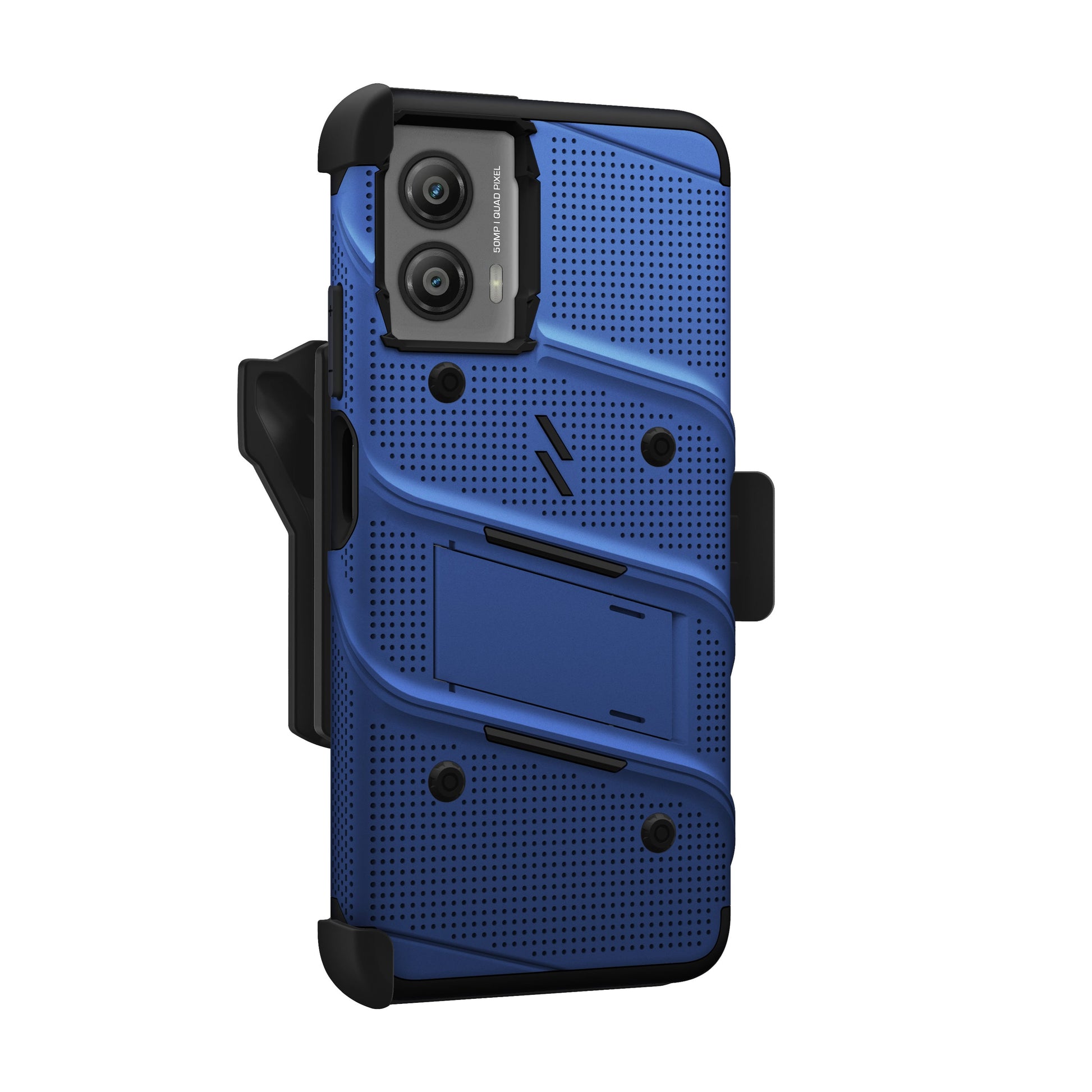ZIZO BOLT Bundle moto g power 5G (2024) Case - Blue - ZIZO Wireless