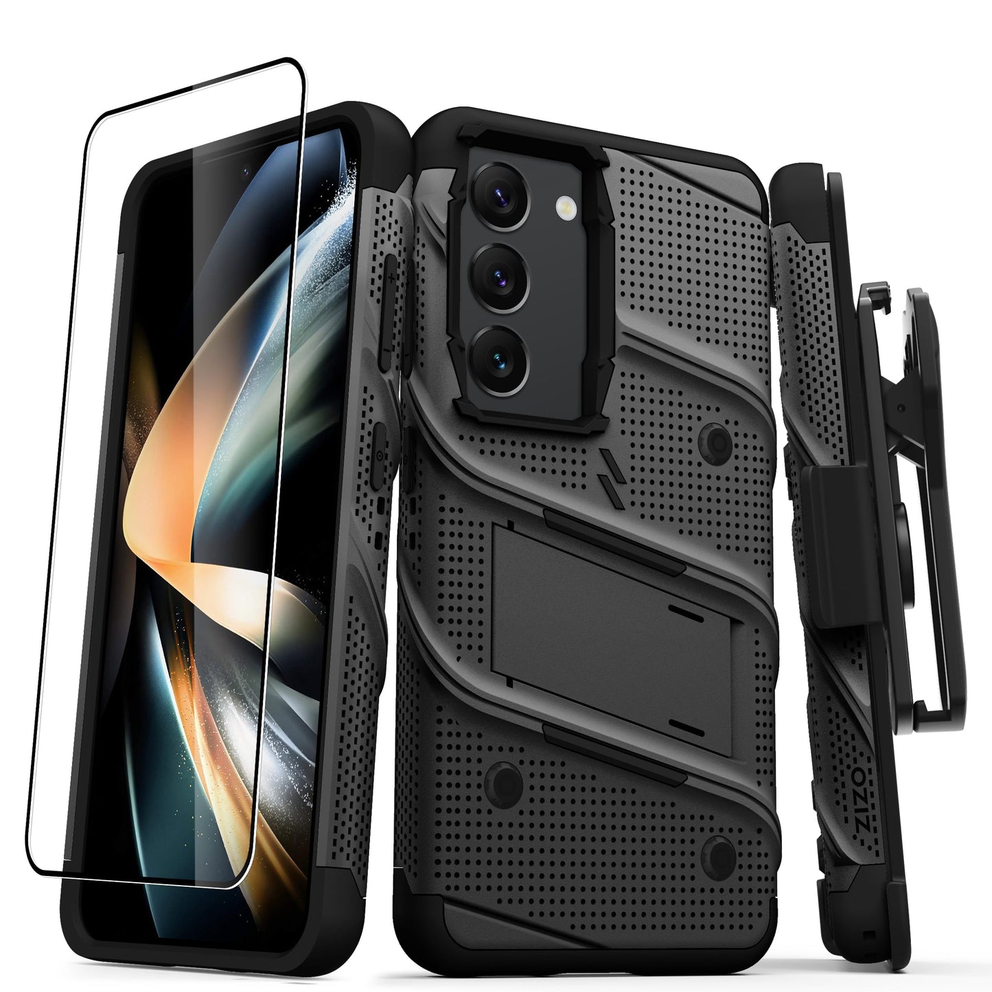ZIZO BOLT Bundle Galaxy S23 Case with Tempered Glass