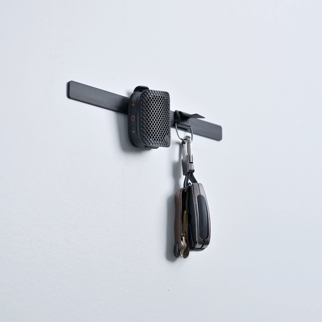 ZIZO Sonic Clip Ultra-Portable Wearable Speaker - Black