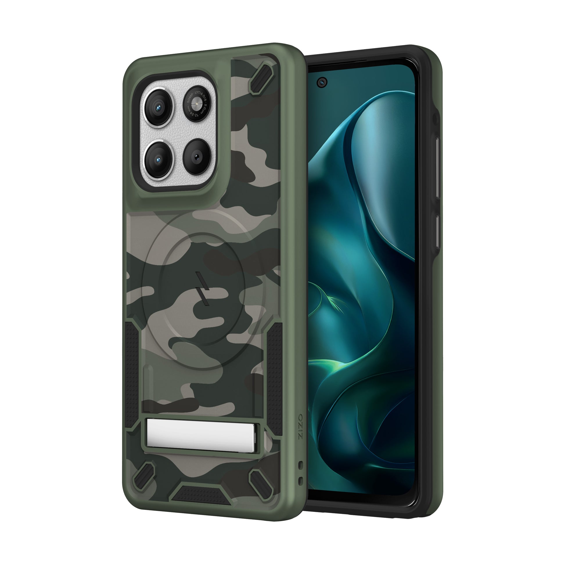 ZIZO TRANSFORM Series moto g stylus (2025) Case - Camo - ZIZO Wireless