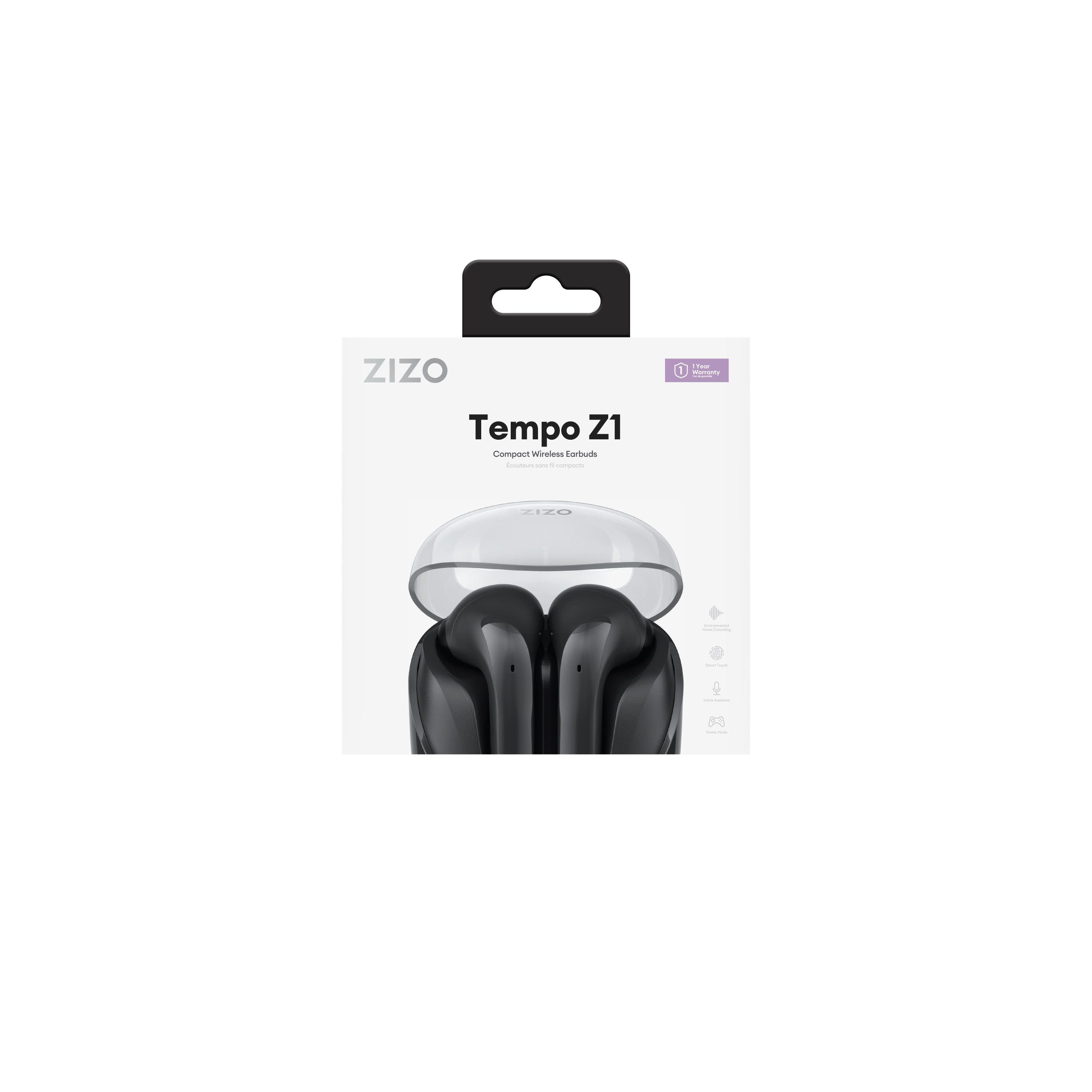 ZIZO Tempo Z1 Wireless Earbuds - Black – ZIZO Wireless
