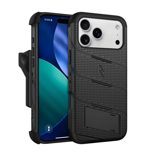 ZIZO BOLT Series iPhone 17 Pro Max MagSafe Case - Black