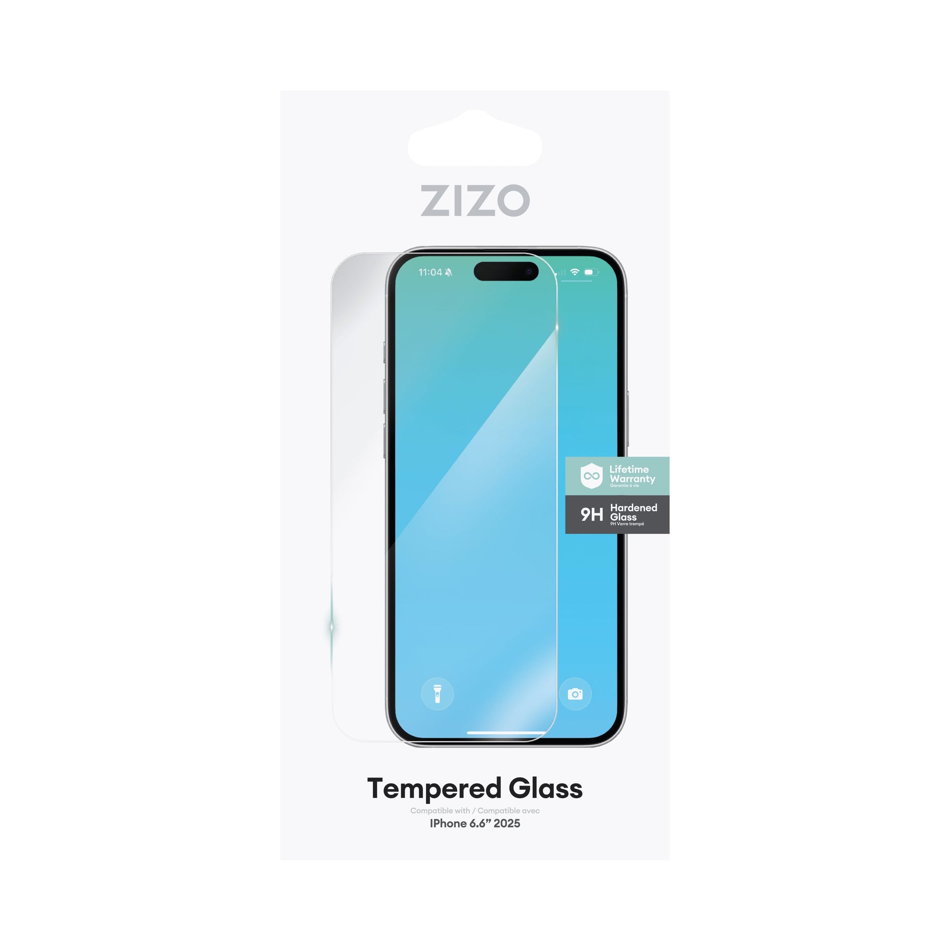 ZIZO TEMPERED GLASS Screen Protector for iPhone Air - Clear - ZIZO Wireless