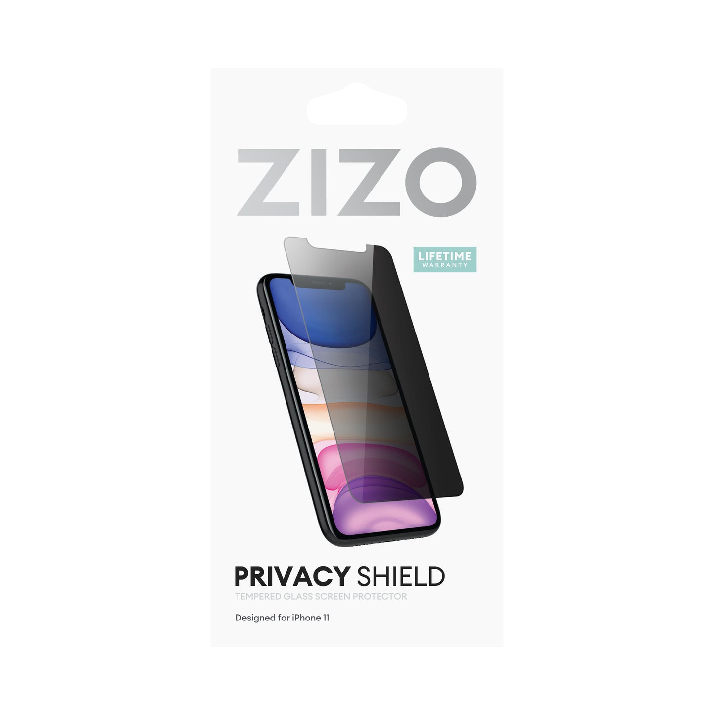 ZIZO PRIVACY Tempered Glass Screen Protector for iPhone 11 - Privacy - ZIZO Wireless