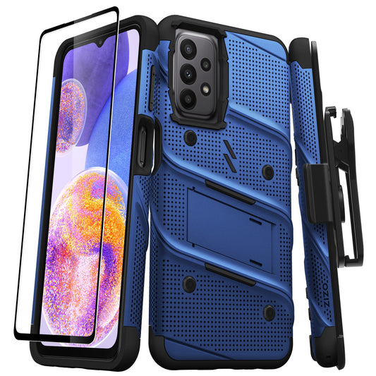 ZIZO BOLT Bundle Galaxy A23 5G Case with Tempered Glass