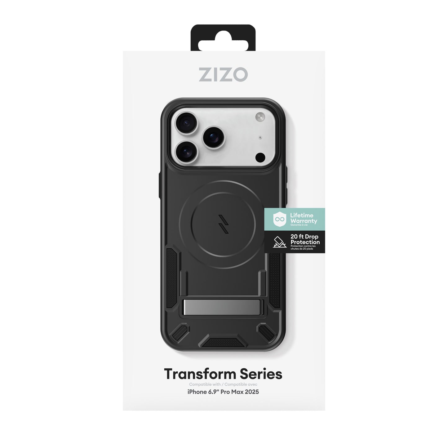 ZIZO TRANSFORM Series iPhone 17 Pro Max MagSafe Case - ZIZO Wireless
